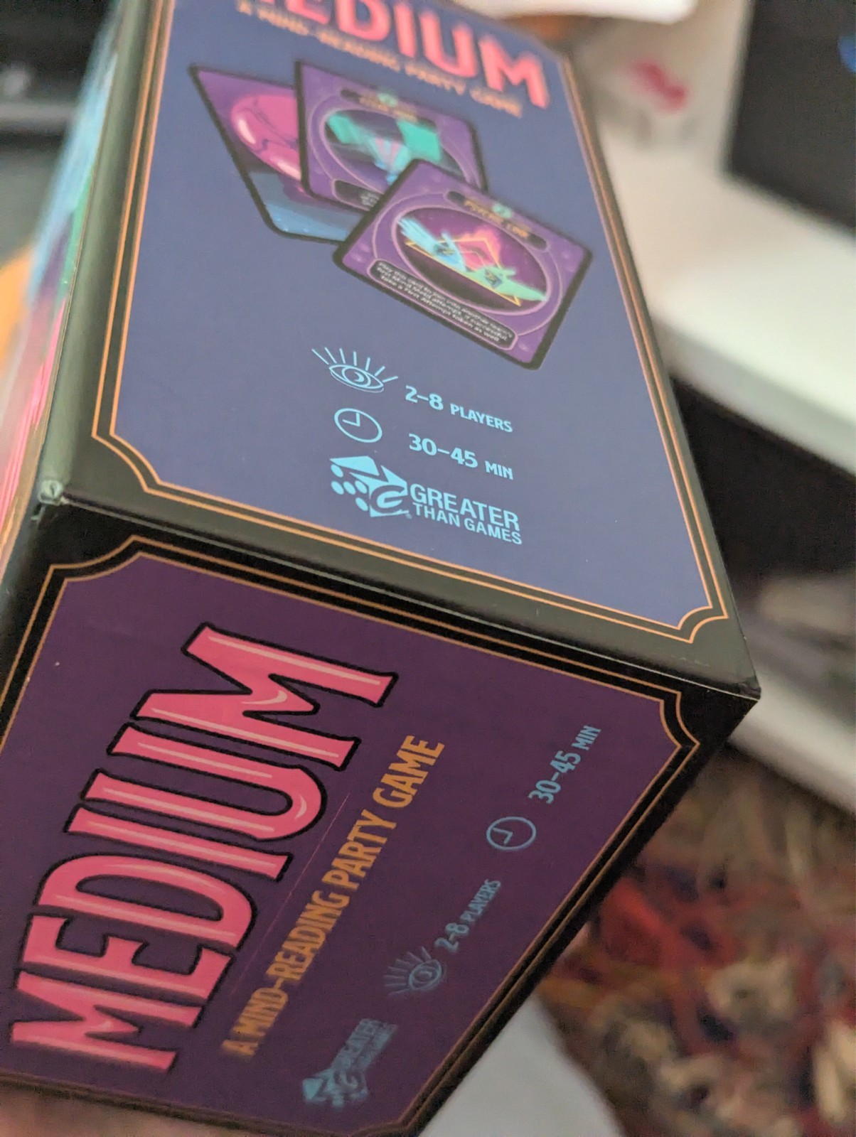 MEDIUM A Mind Reading Party Game by Greater Than Games 100% COMPLETE 2019