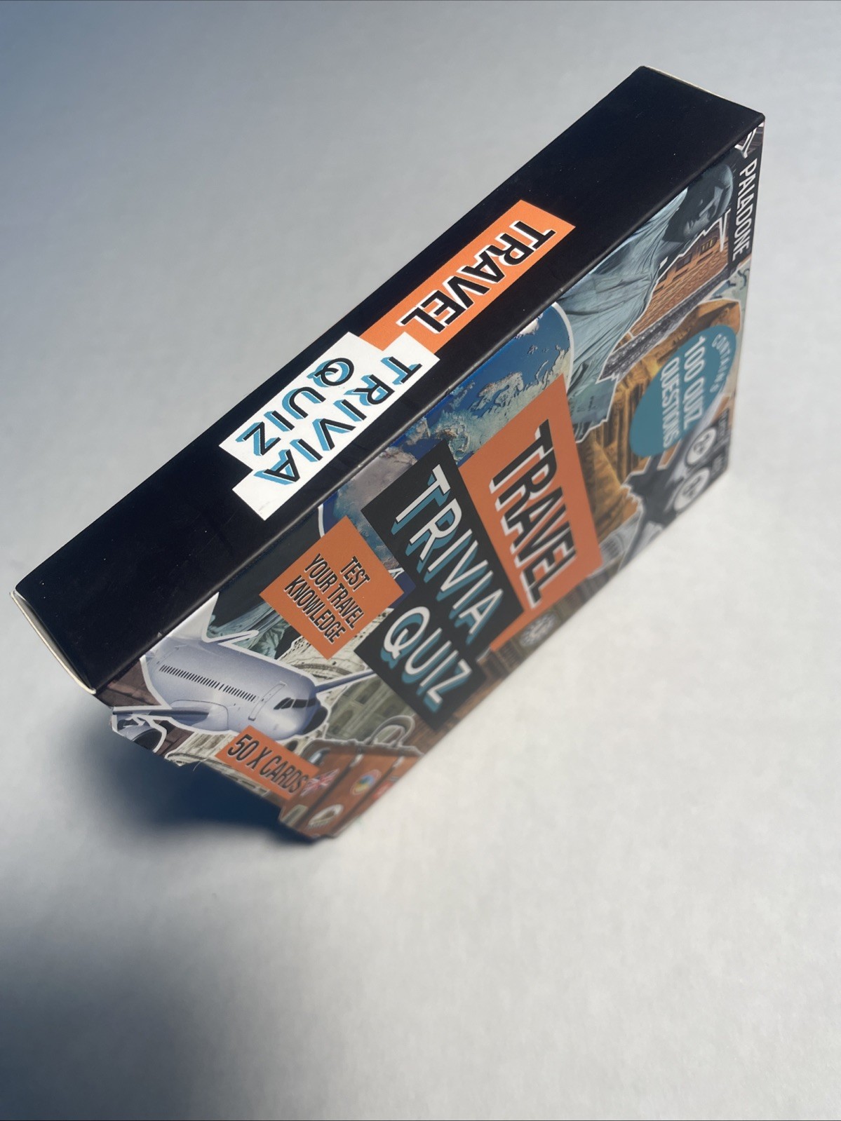 “TRAVEL TRIVIA QUIZ GAME,” 50 Cards/100 Questions, BrandNew in the Original Box