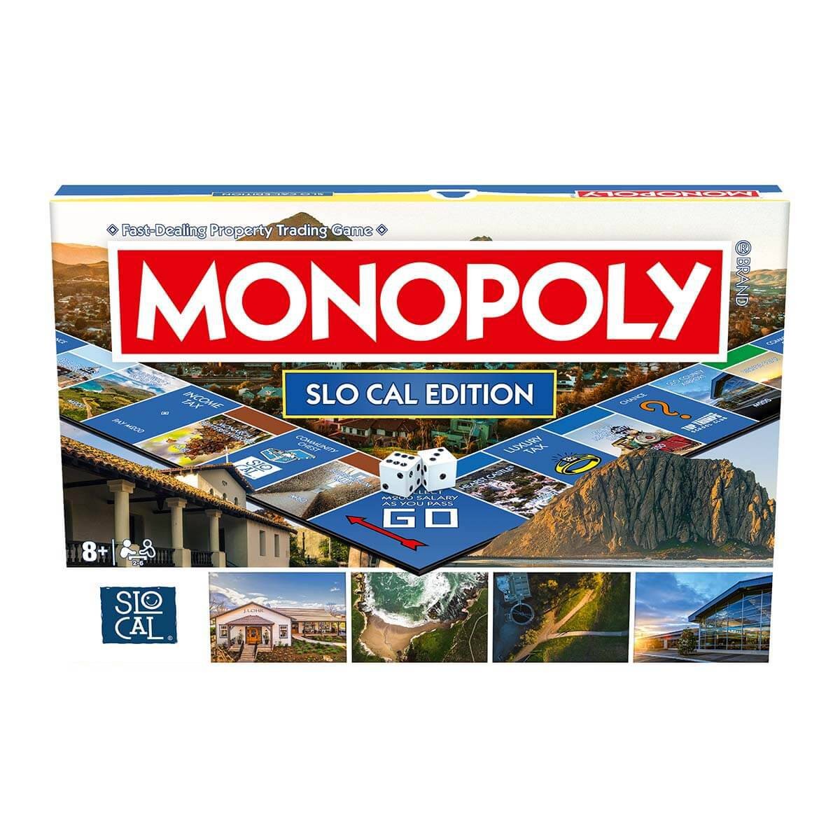 SLO CAL, CA Monopoly Board Game