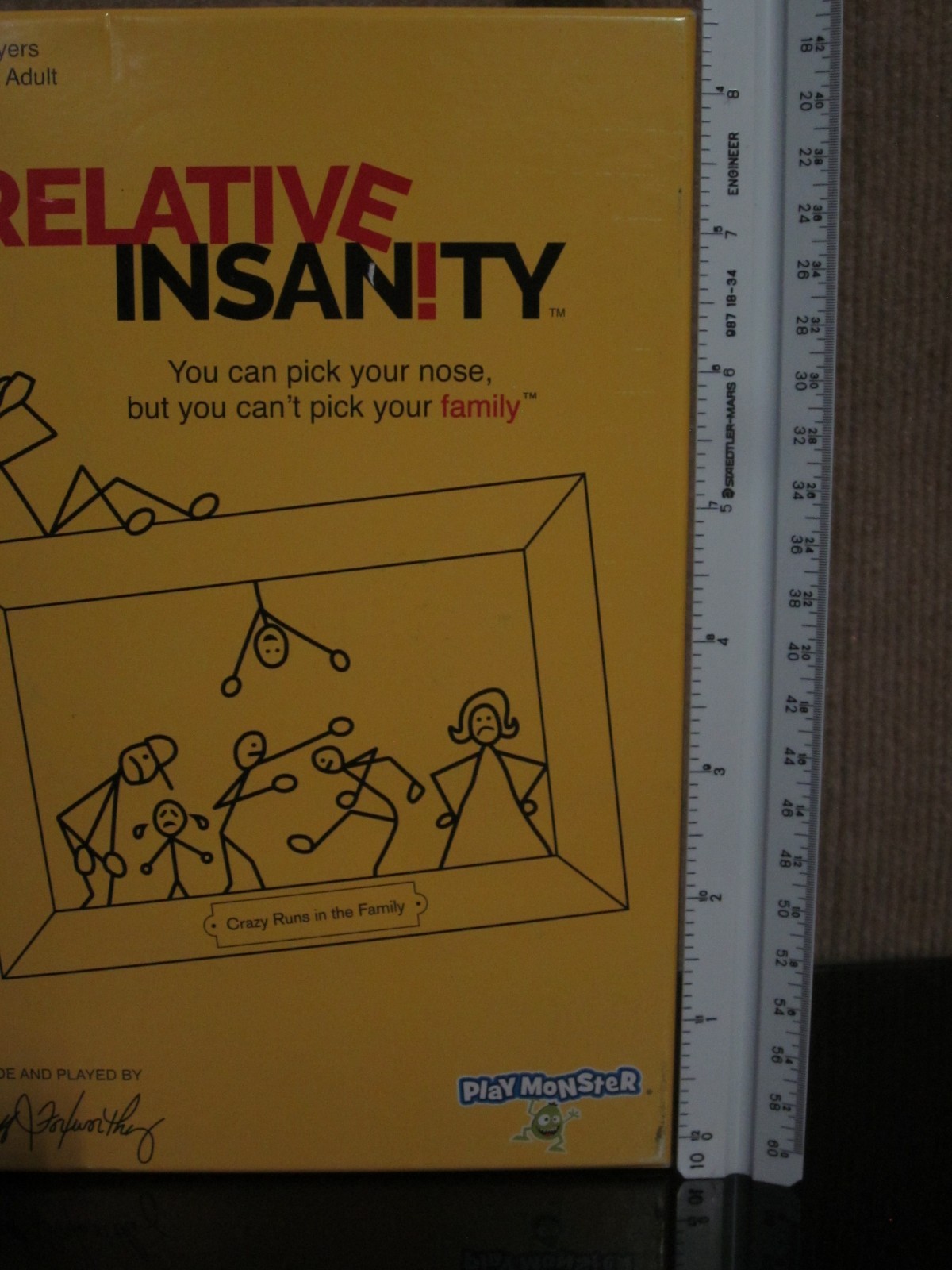 Relative Insanity Adult Family Party Game Jeff Foxworthy Card Board Game