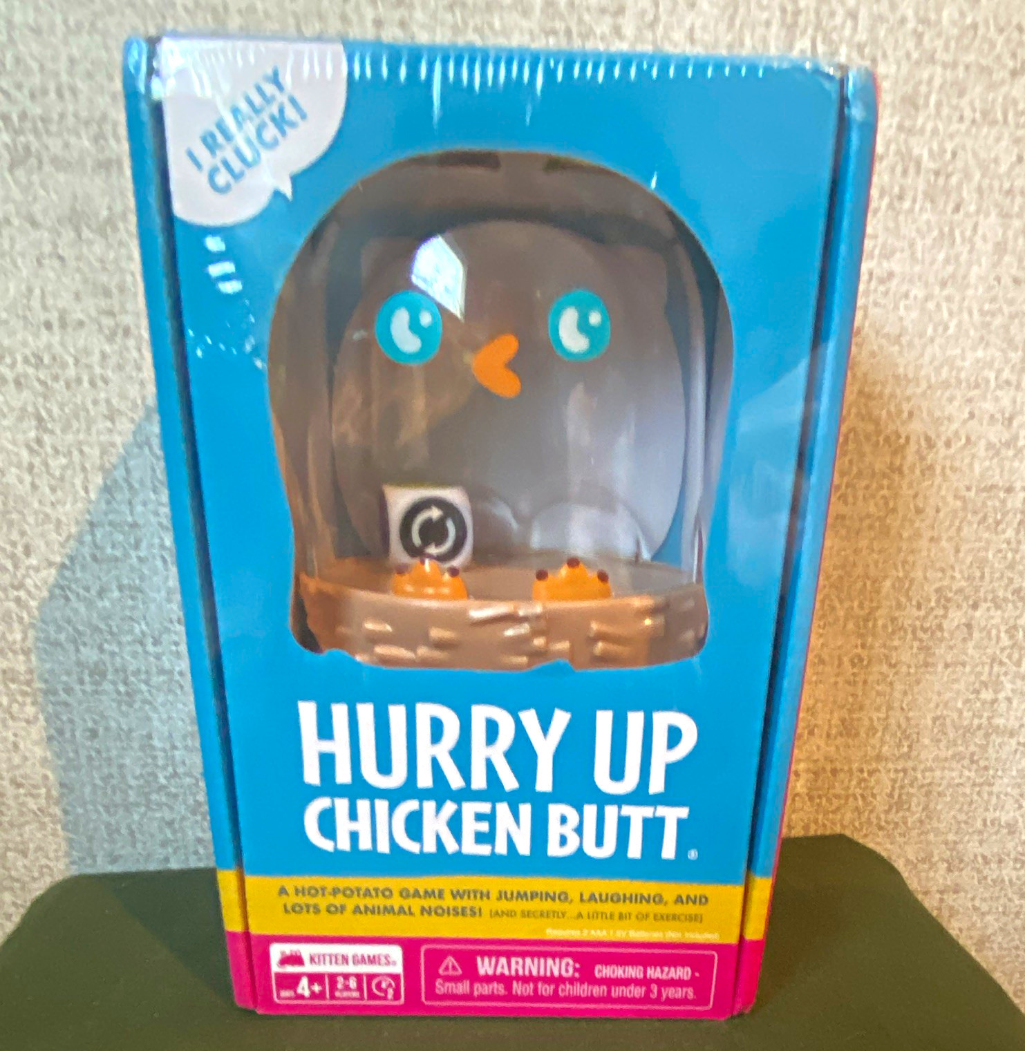 Kitten Games Hurry Up Chicken Butt Electronic Animals Game, Ages 4+, 2-6 Players