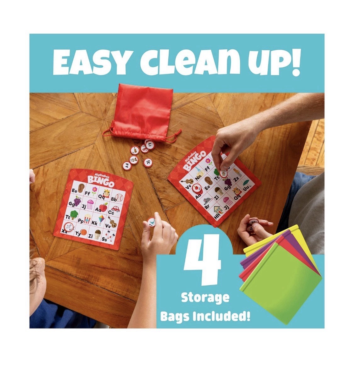Family Bingo Game Night Staple – Counting and Matching Skills