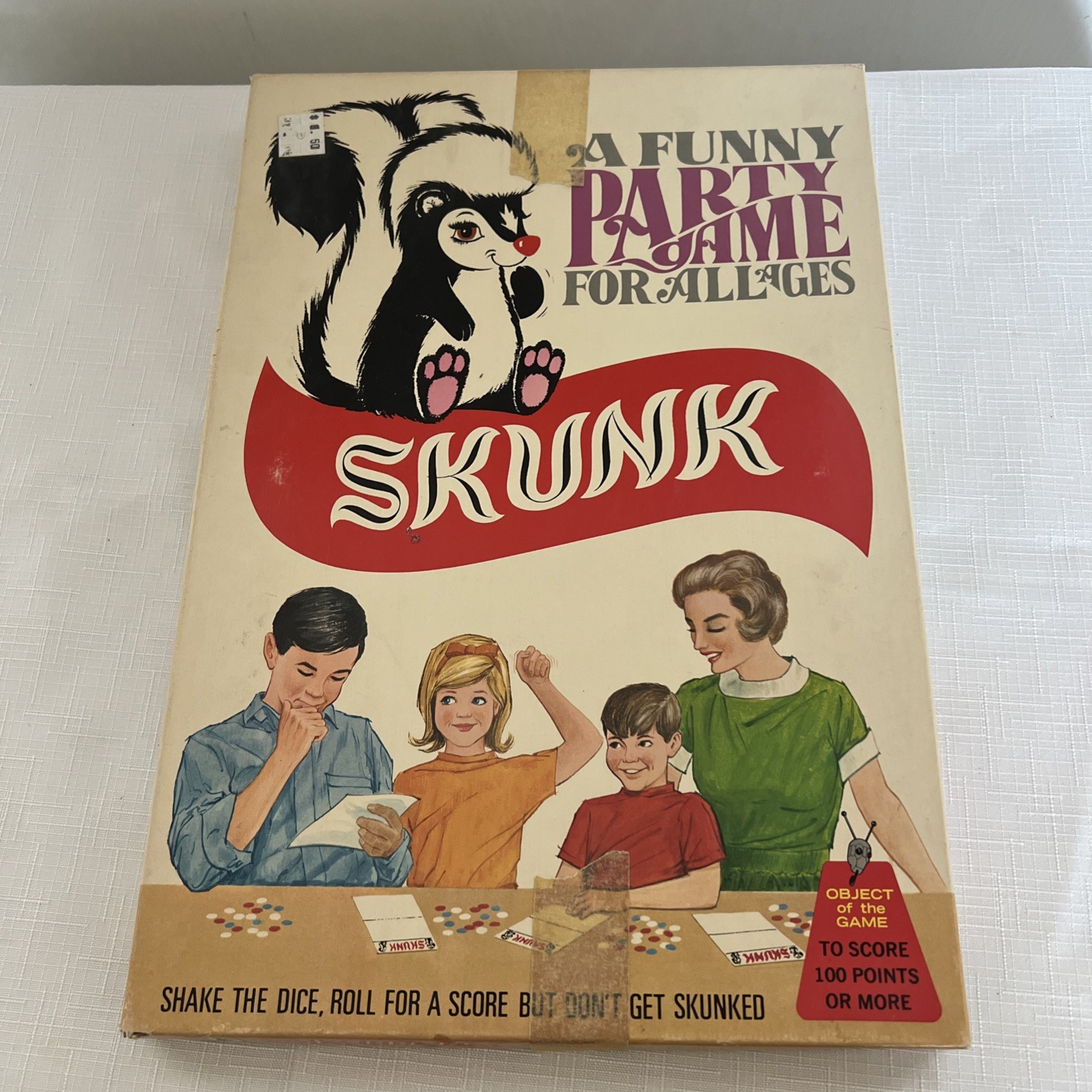 Vintage Skunk A Funny PartyGame For All Ages By Schaper