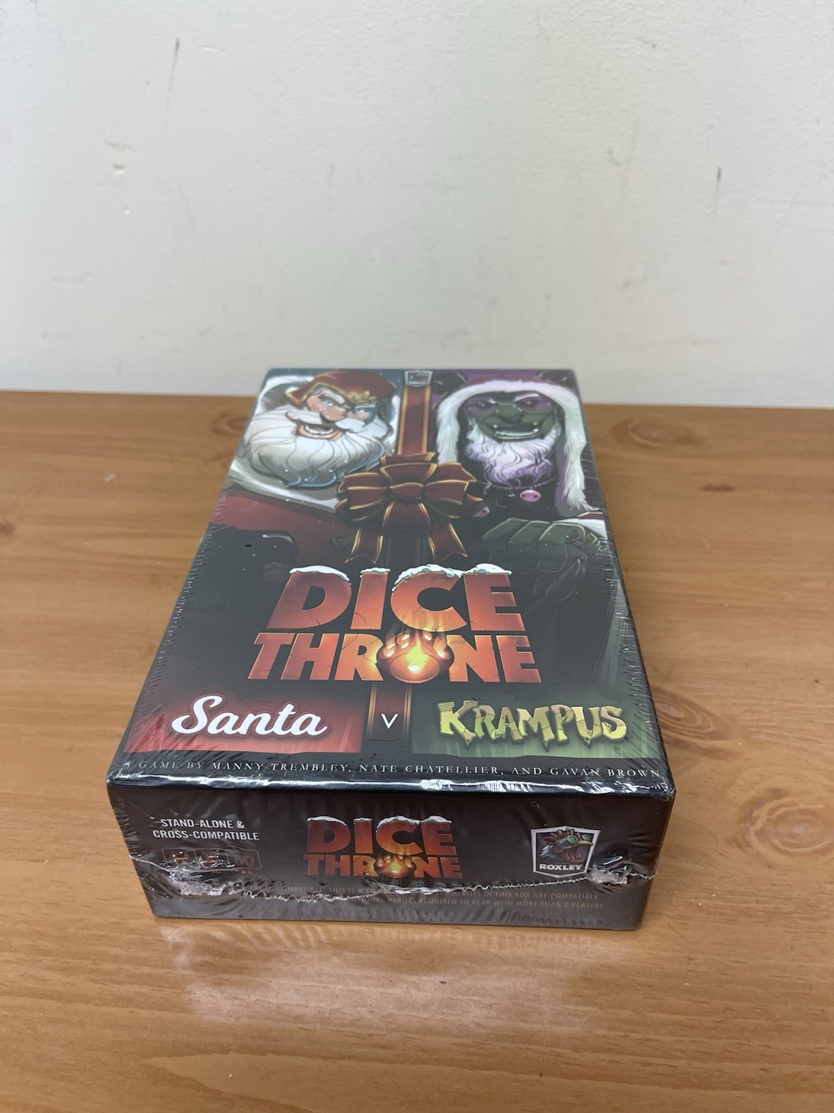 Dice Throne: Santa vs. Krampus NEW/SEALED 2022-Roxley-Stand Alone or Cross Compa