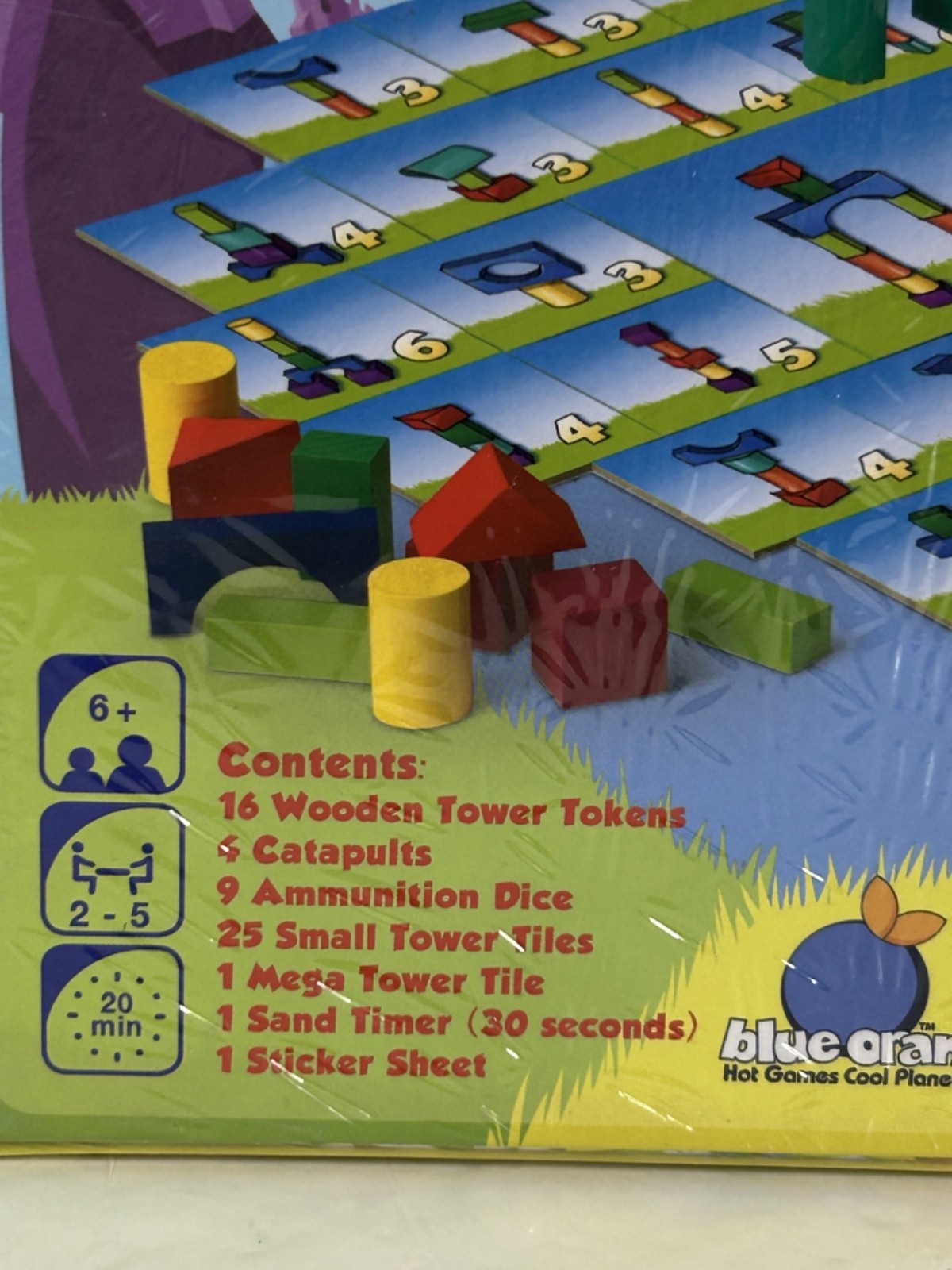 NEW Sealed KABOOM Dexterity Board Game Blue Orange Huch! 2016 6+ 2-5 Players S1