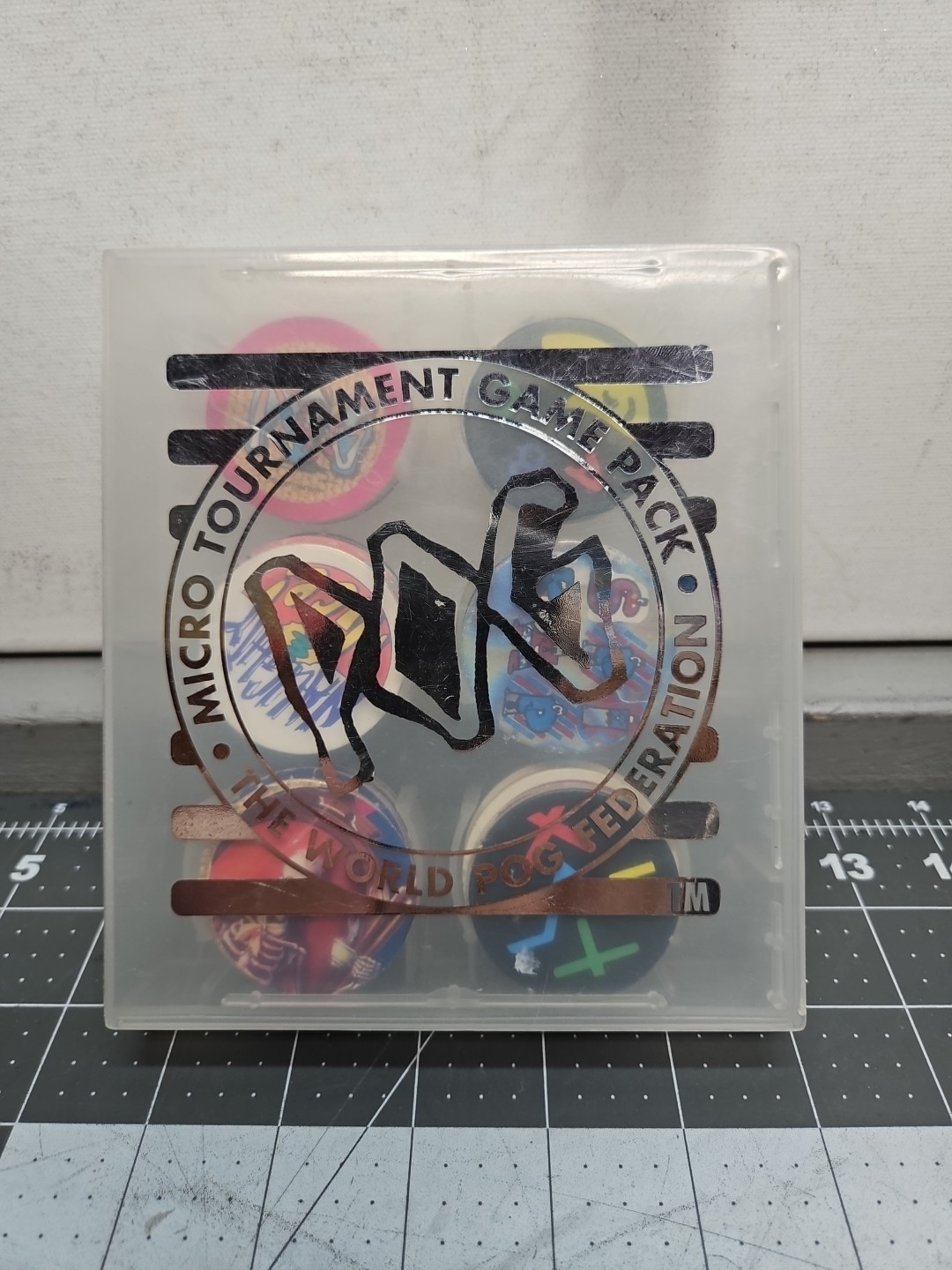 The World POG Federation Micro Tournament Game Case POG Lot 71 pogs Fast Shippi