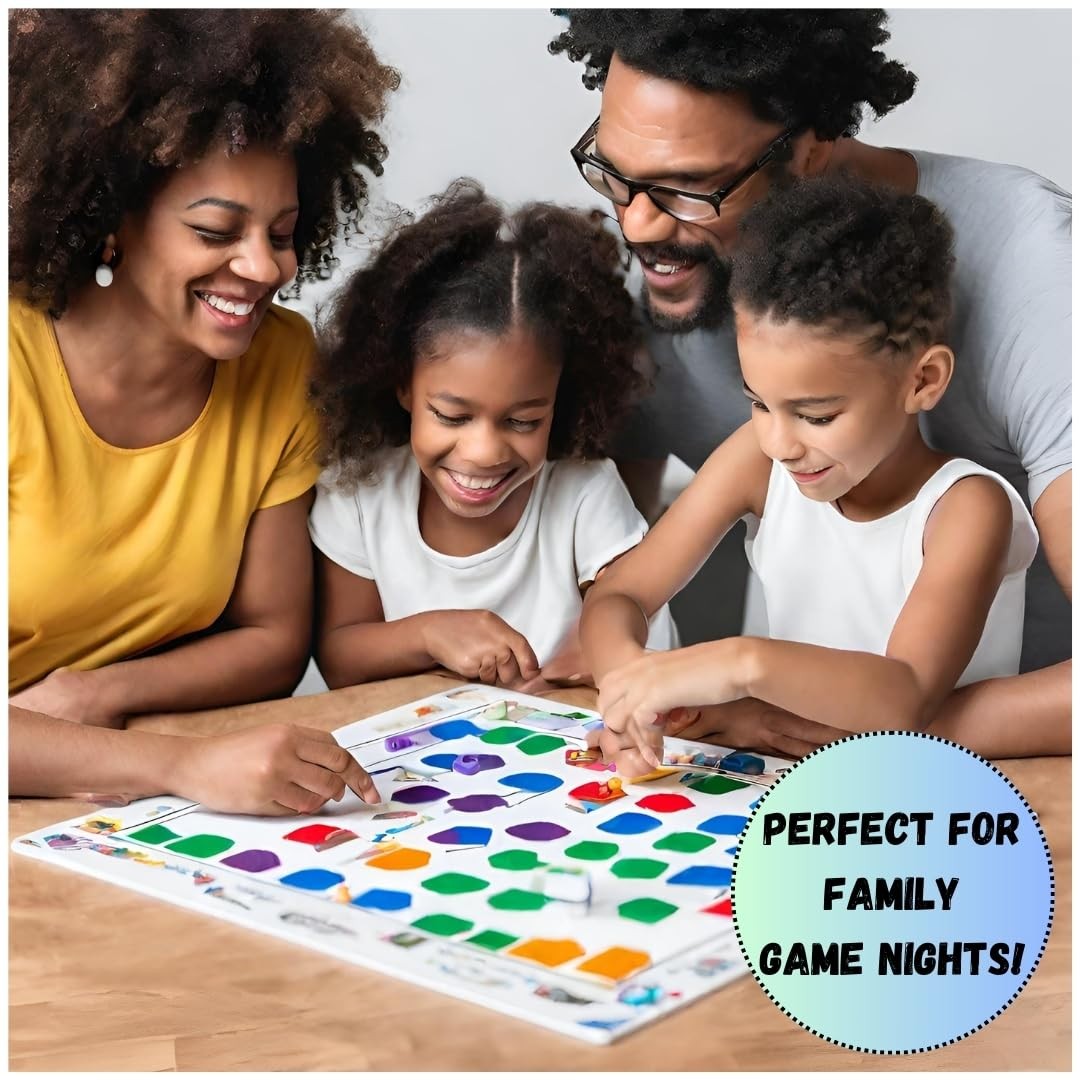 Blank Create Your Own Board Game Kit DIY 143 Piece Set – Perfect for School P…