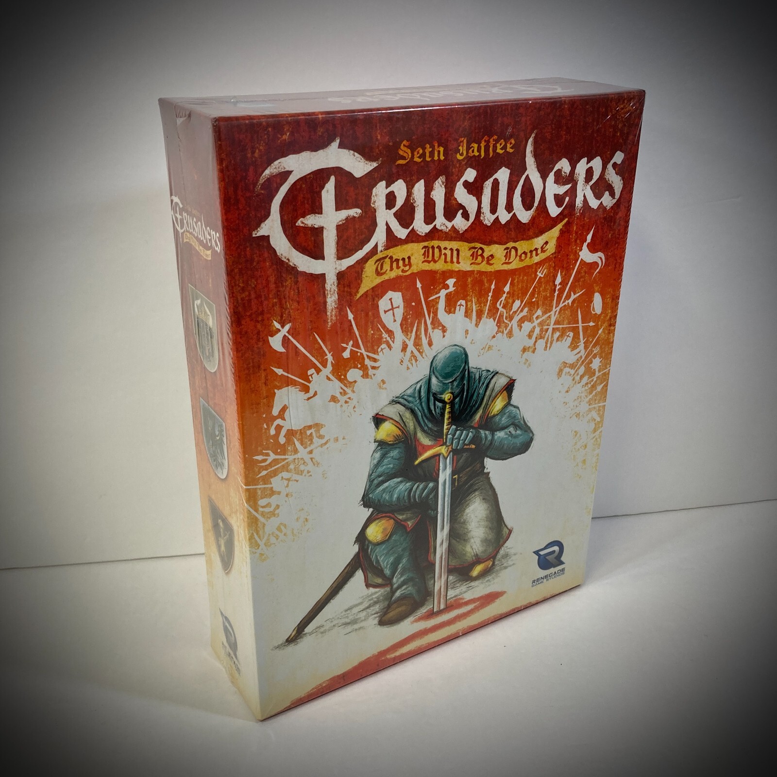 New CRUSADERS THY WILL BE DONE BOARD GAME renegade games english regular SEALED