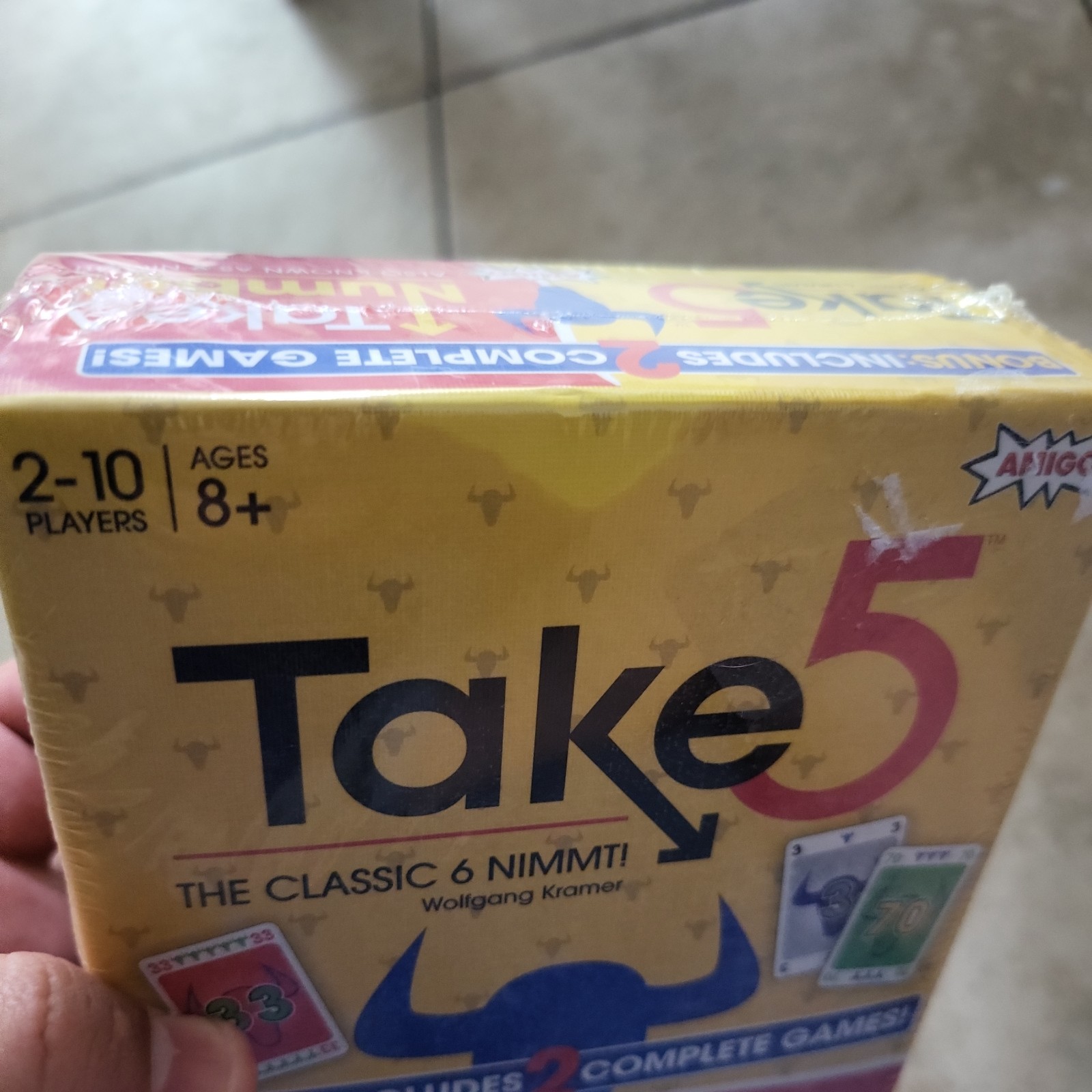 Take 5 and Take A Number Bonus Pack 6 Nimmt X Nimmt Family Card Amigo Game 18415