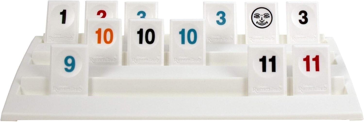 Rummikub – The Complete Original Game With Full-size Racks And Tiles In A Durabl