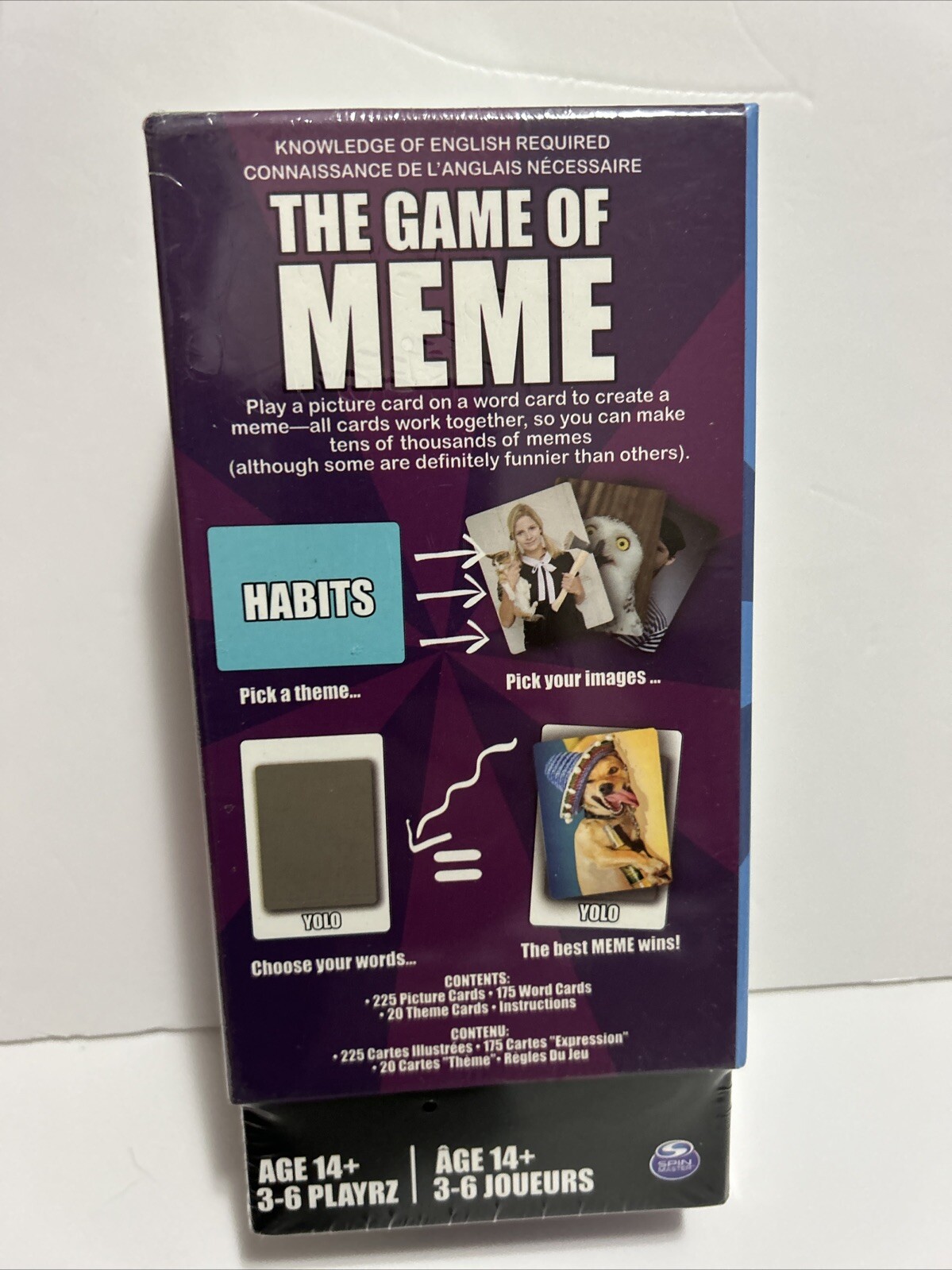 THE GAME of MEME: O’rly? A Picture is Worth a 1000 Memes NEW & FACTORY-SEALED