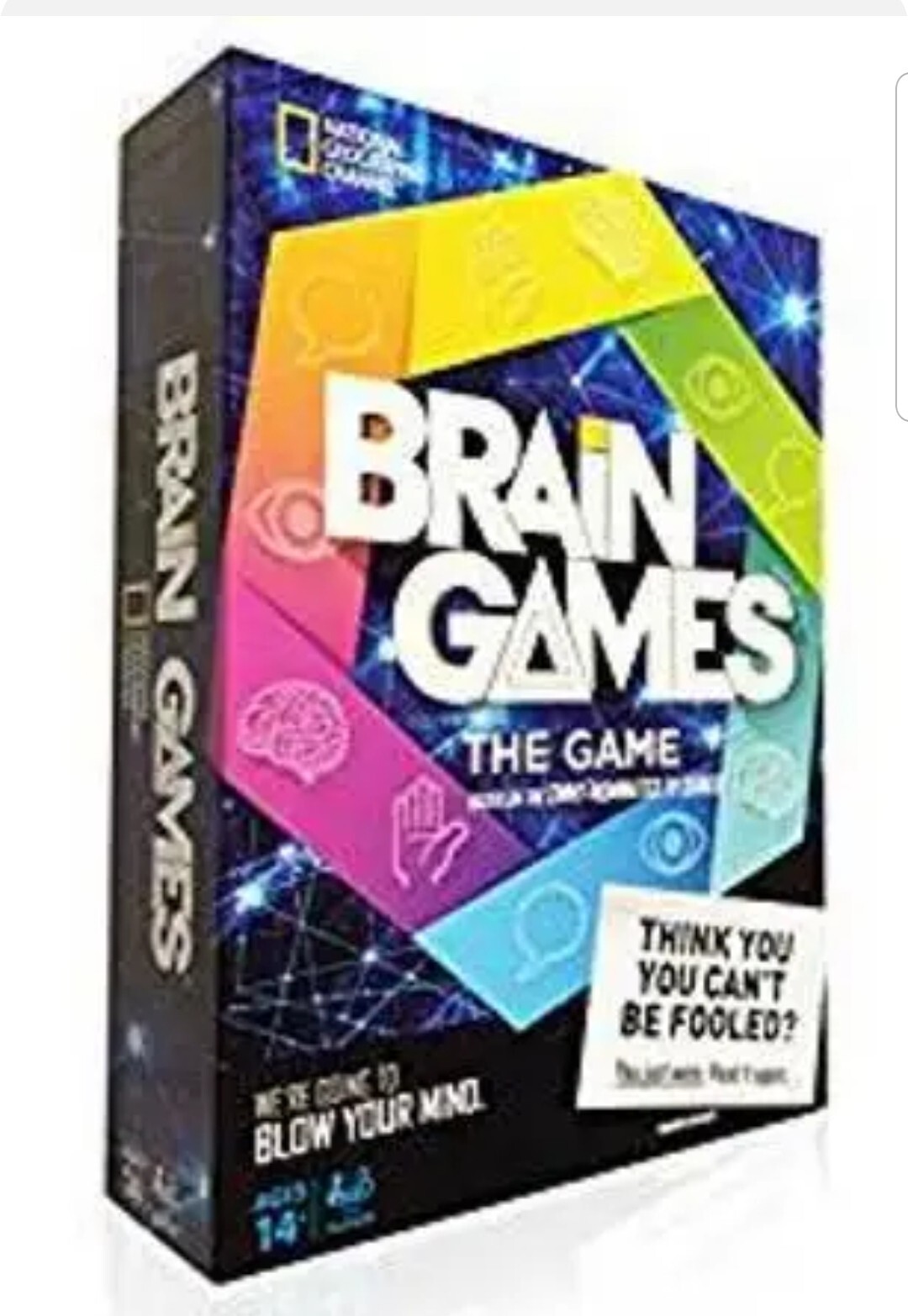National Geographic Channel Brain Games The Game Complete Board Game Family NEW