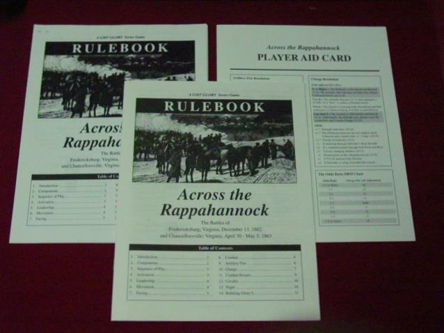 GMT – Across the Rappahannock – Glory II: Chancellorsville ++ Game (UNPUNCHED)