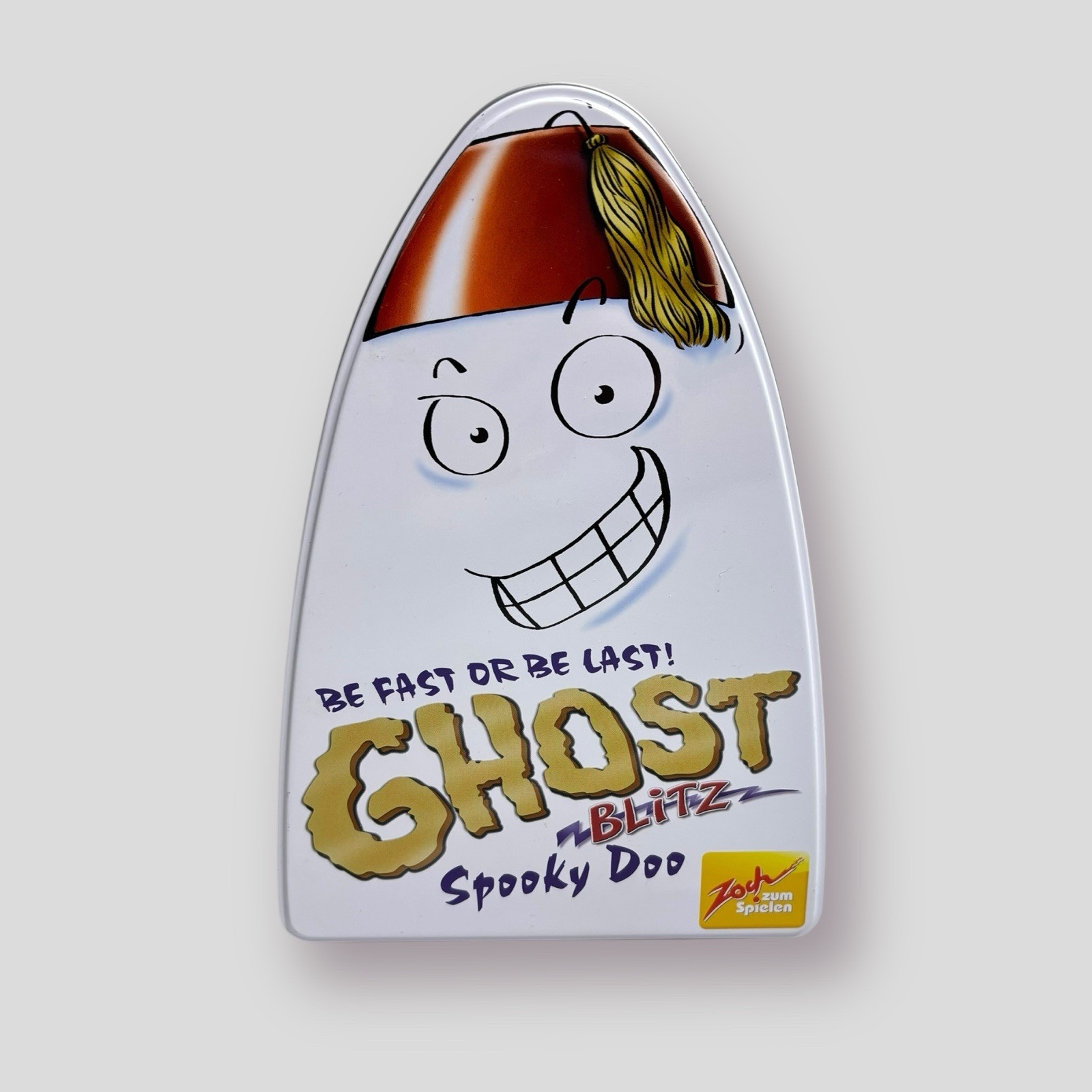 Ghost Blitz Spooky Doo Tin Board Game Shape & Color Recognition 2015 Zoch