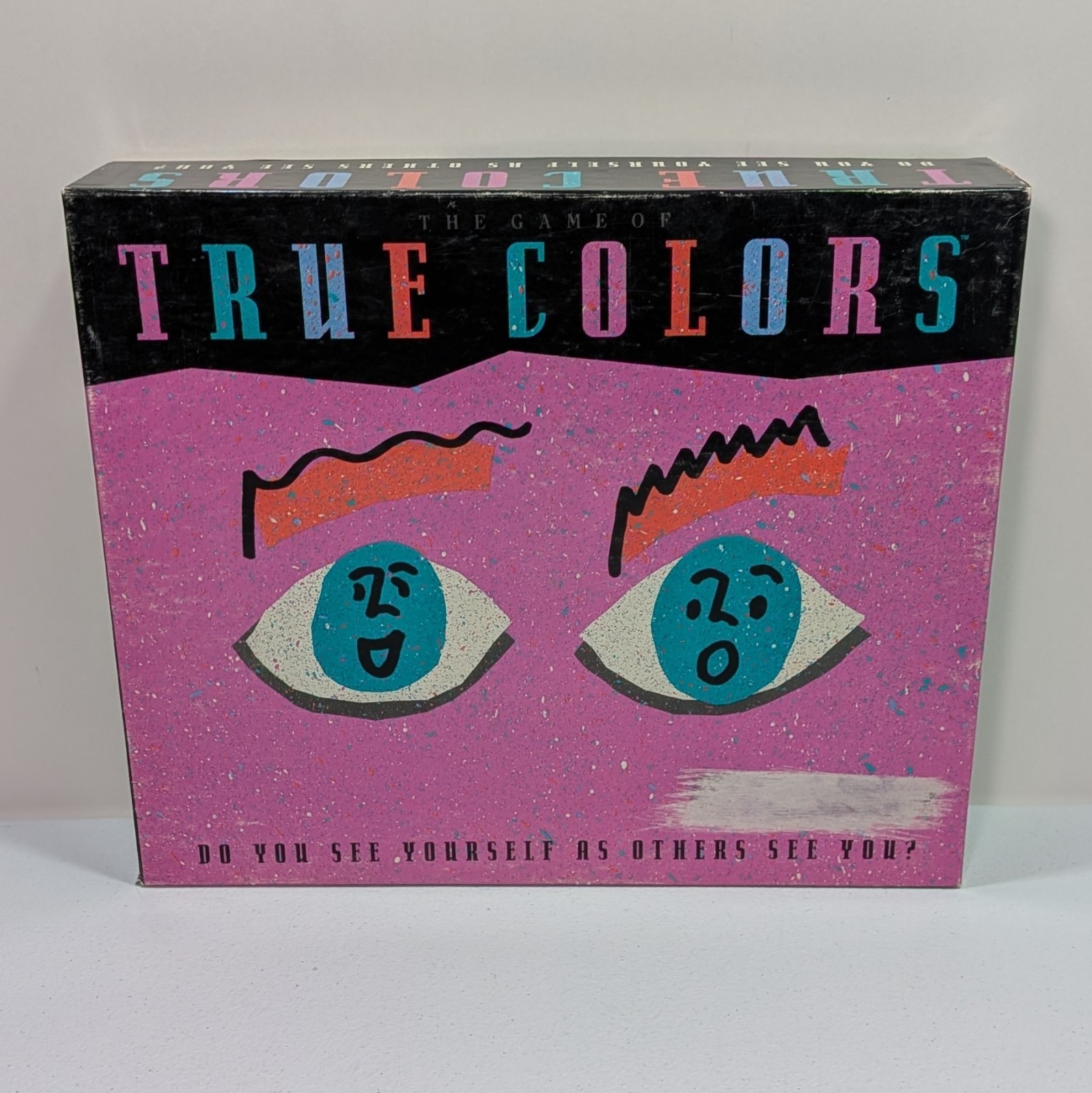 True Colors Board Game Vintage 1990 Milton Bradley 100% Complete