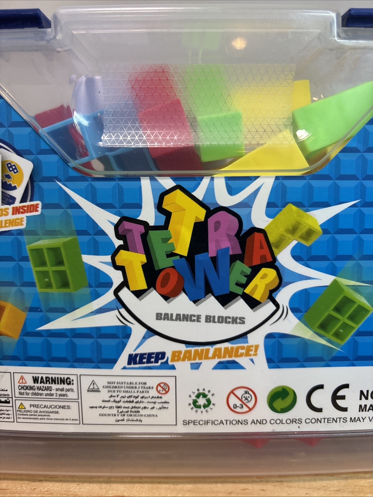 48 PCS Tetra Tower Game,Stack Attack Stack Games for Kids & Adults,Kids Games,