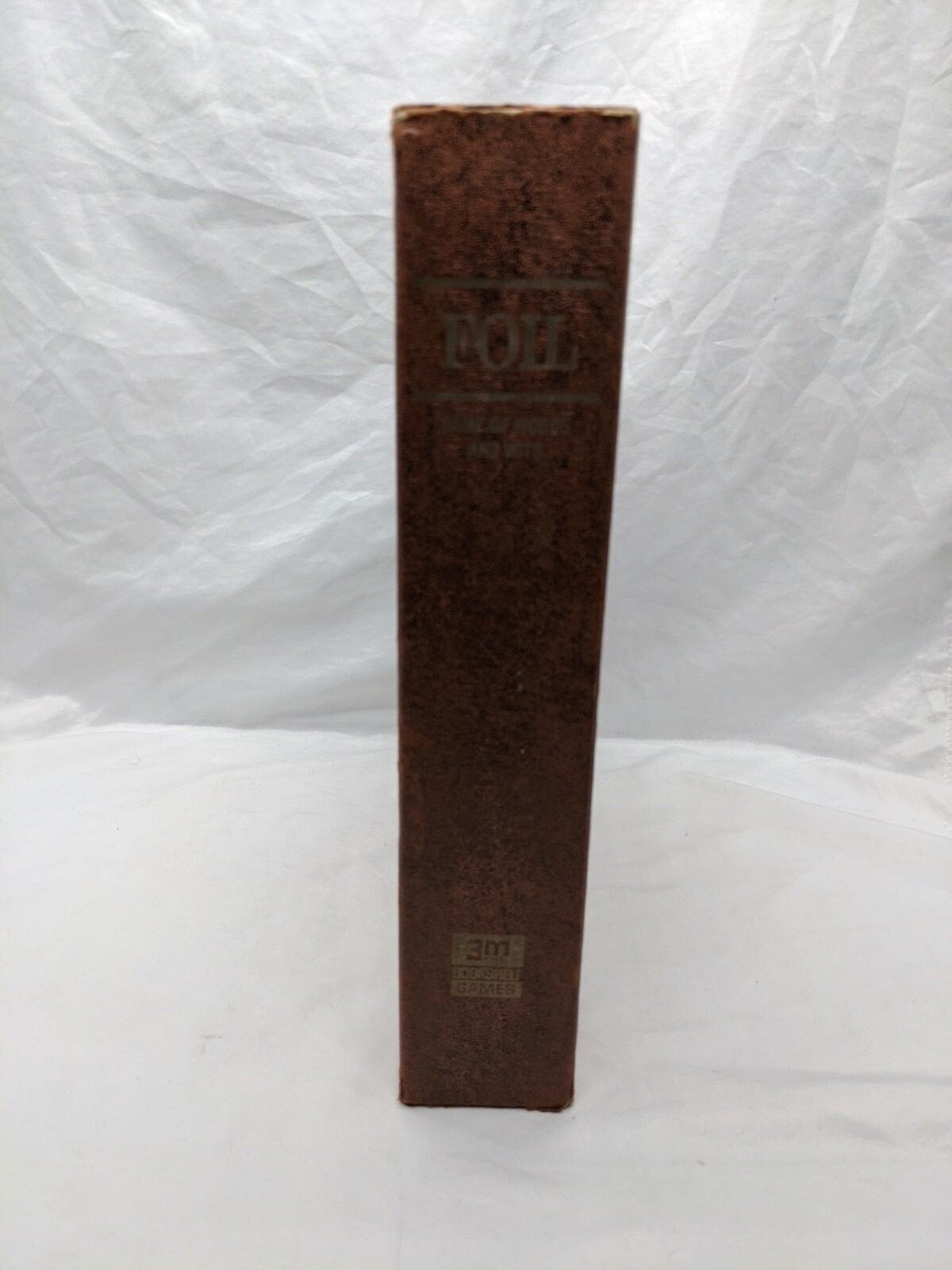 Foil Challenging Game Of Words And Wits 3M Bookshelf Games Board Game Complete