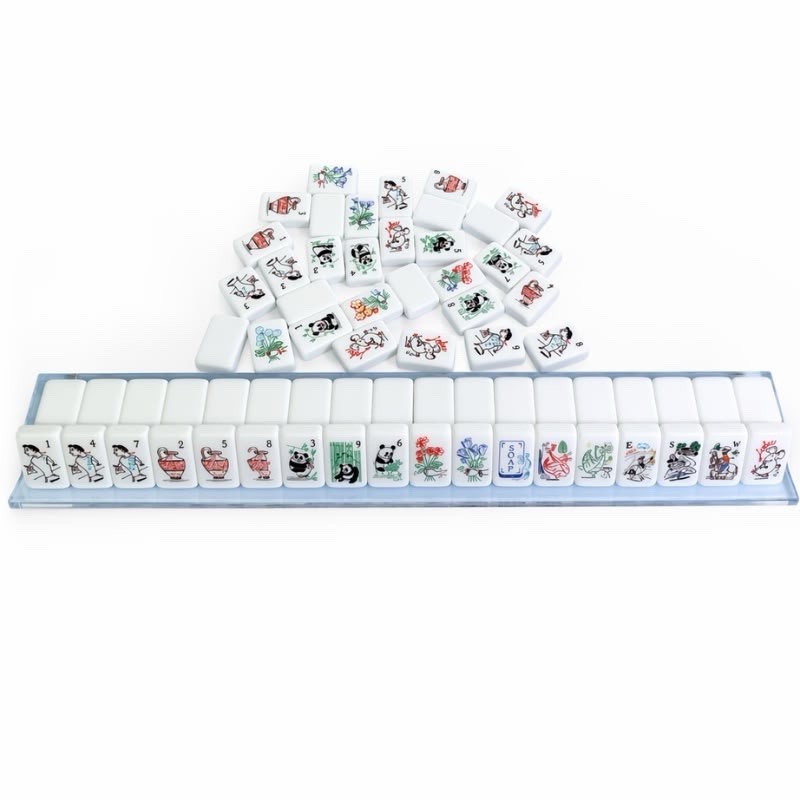 TRACH/BACH Inspired American Mahjong Tiles