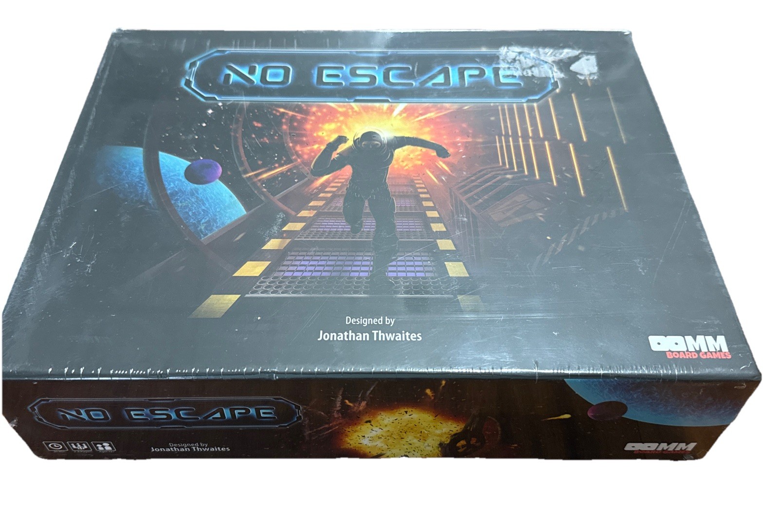 No Escape: Strategic Maze-Building Board Game – Titan Station Escape NEW Sealed