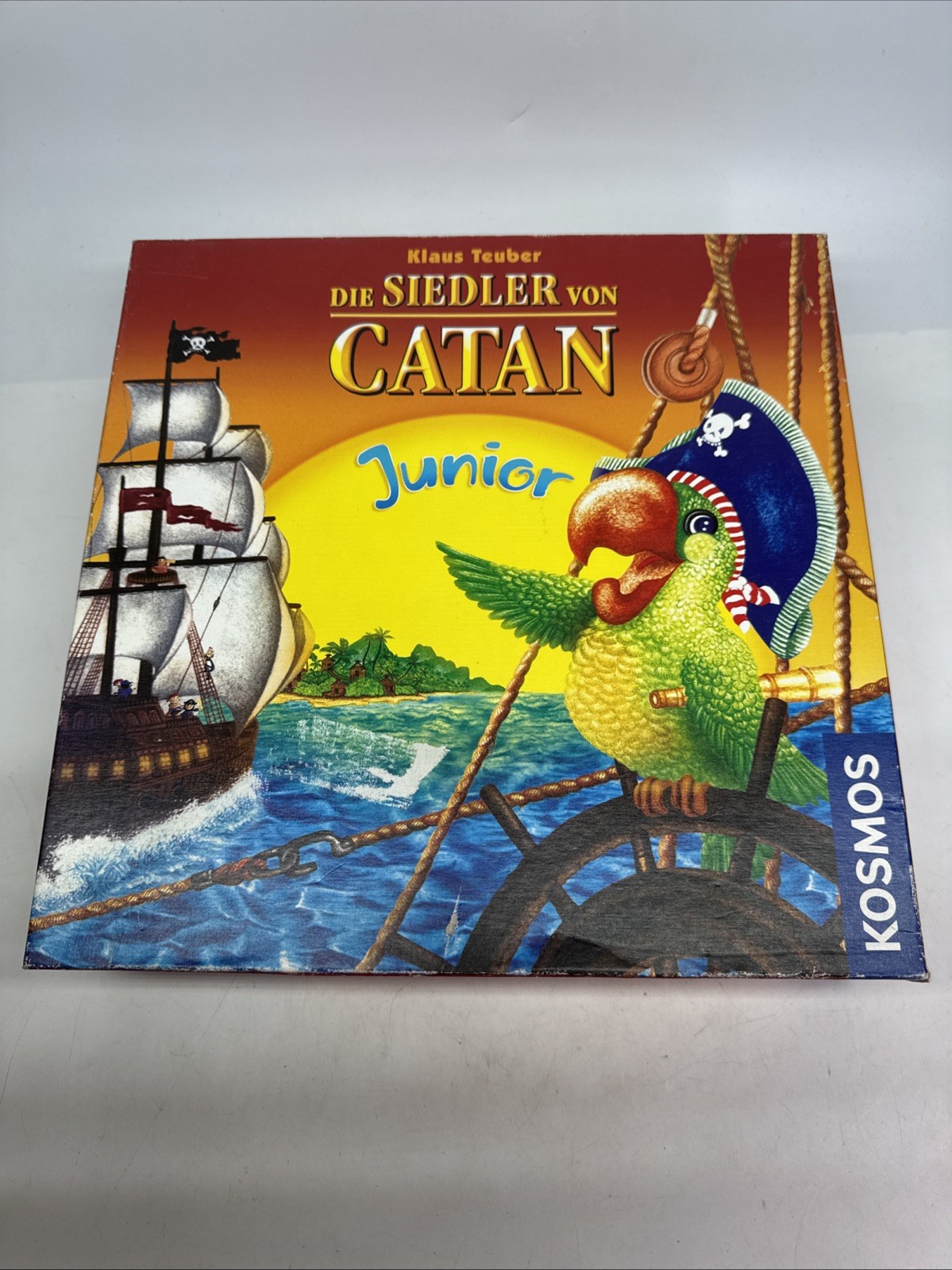 Brettspiel,Kinder,Die Siedler Von Catan Junior,gebraucht,Vintage,Komplett,Kosmos