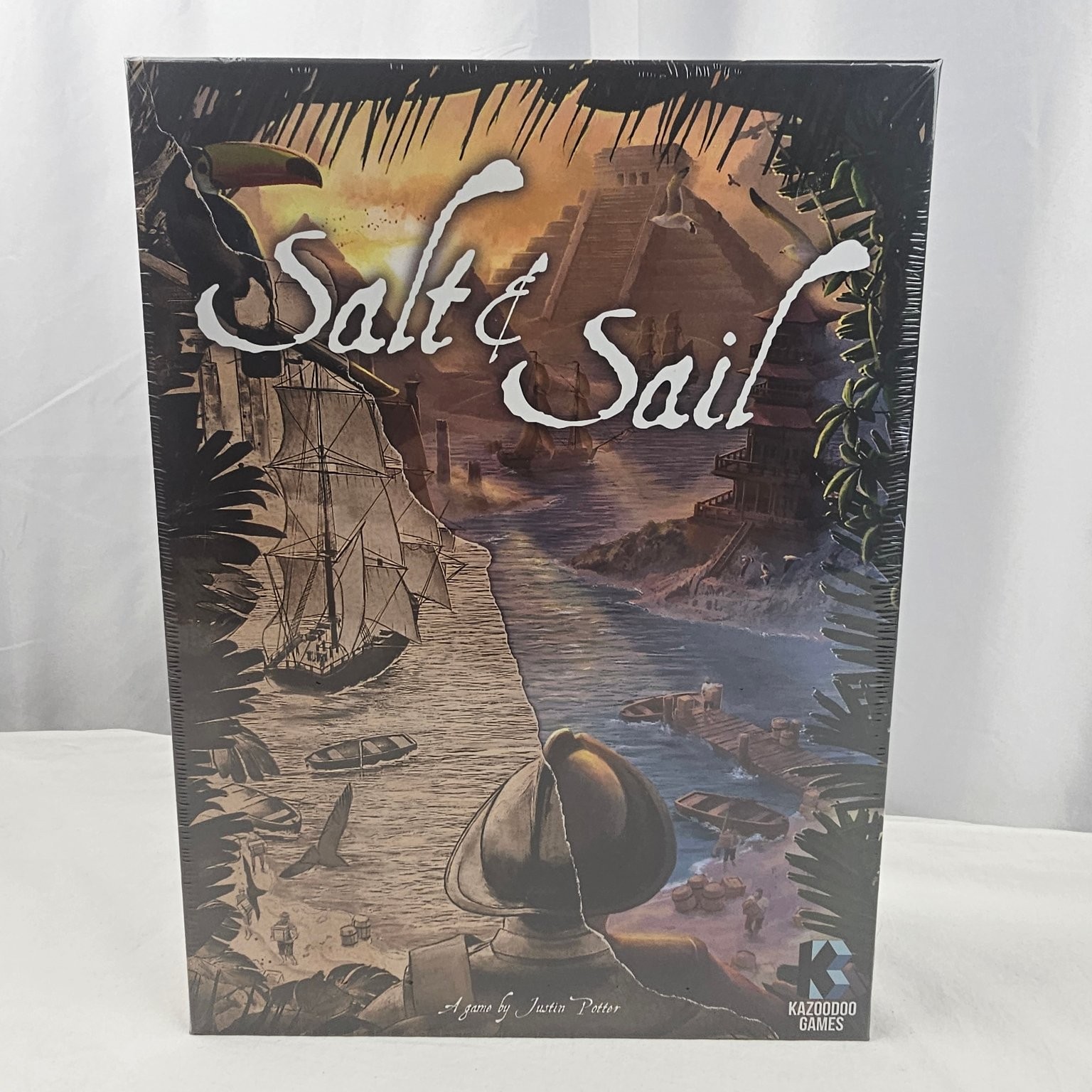 Salt & Sail Kazoodoo Games Board Game 2021 New Sealed