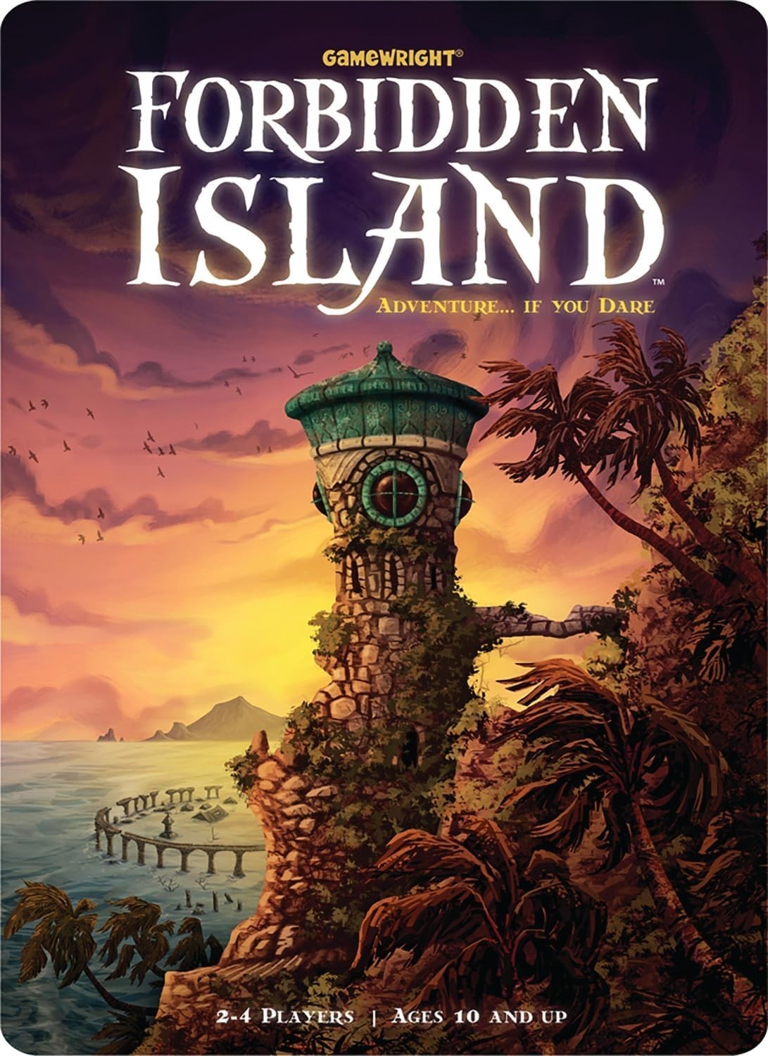 Cooperative Strategy Board Game – Forbidden Island Survival Adventure for Family