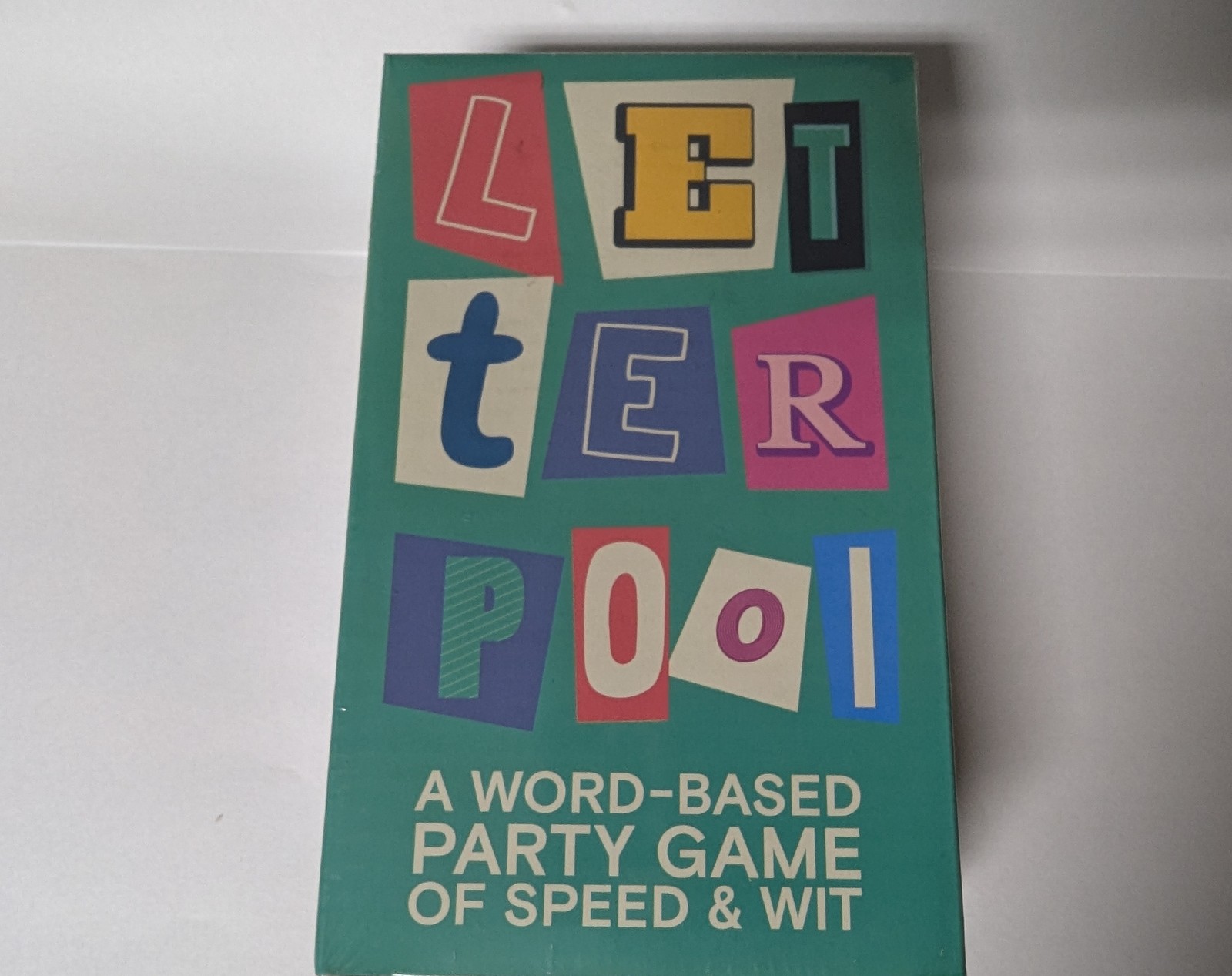 Letterpool: 2-6 Players Board Games for Adults, Family, Teens Fun Word Game