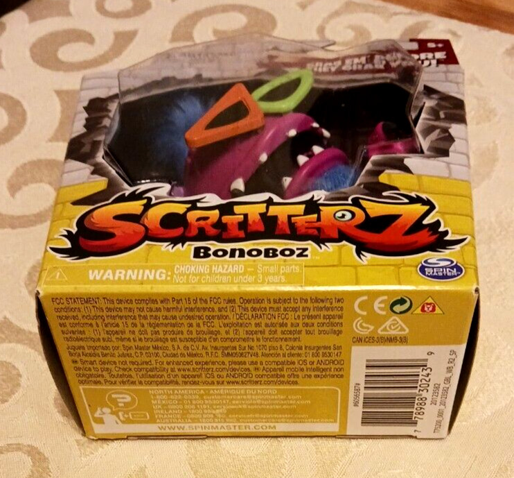 Scritterz Bonoboz Interactive Mini Monster Jungle Creature Toy
