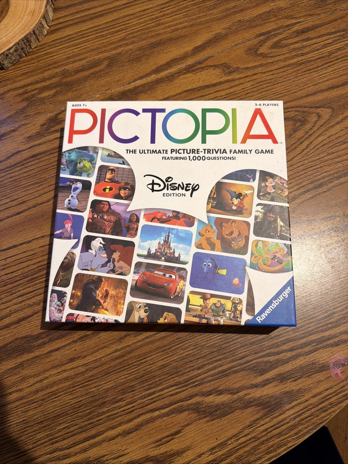 Pictopia Disney Edition The Ultimate Picture Trivia Family Game Ravensburger New