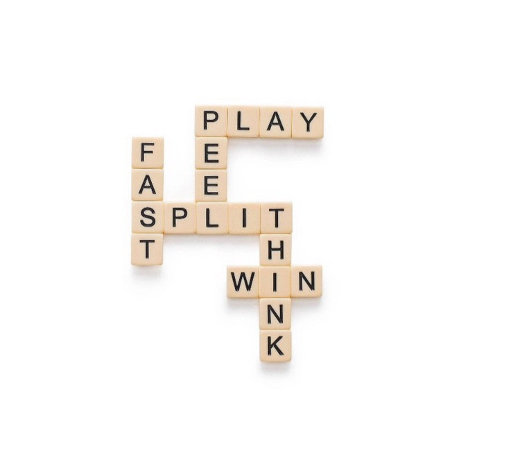 NEW Bananagrams Classic Word Tile Game – Fast-Paced Family Fun in Banana Pouch