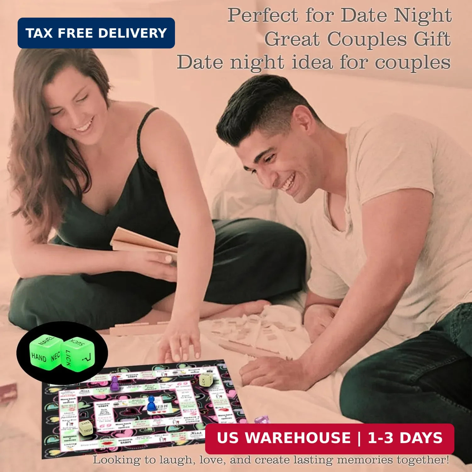 Couple Board Game for Date Night – Romantic Couple Games for Date Night Sex Game