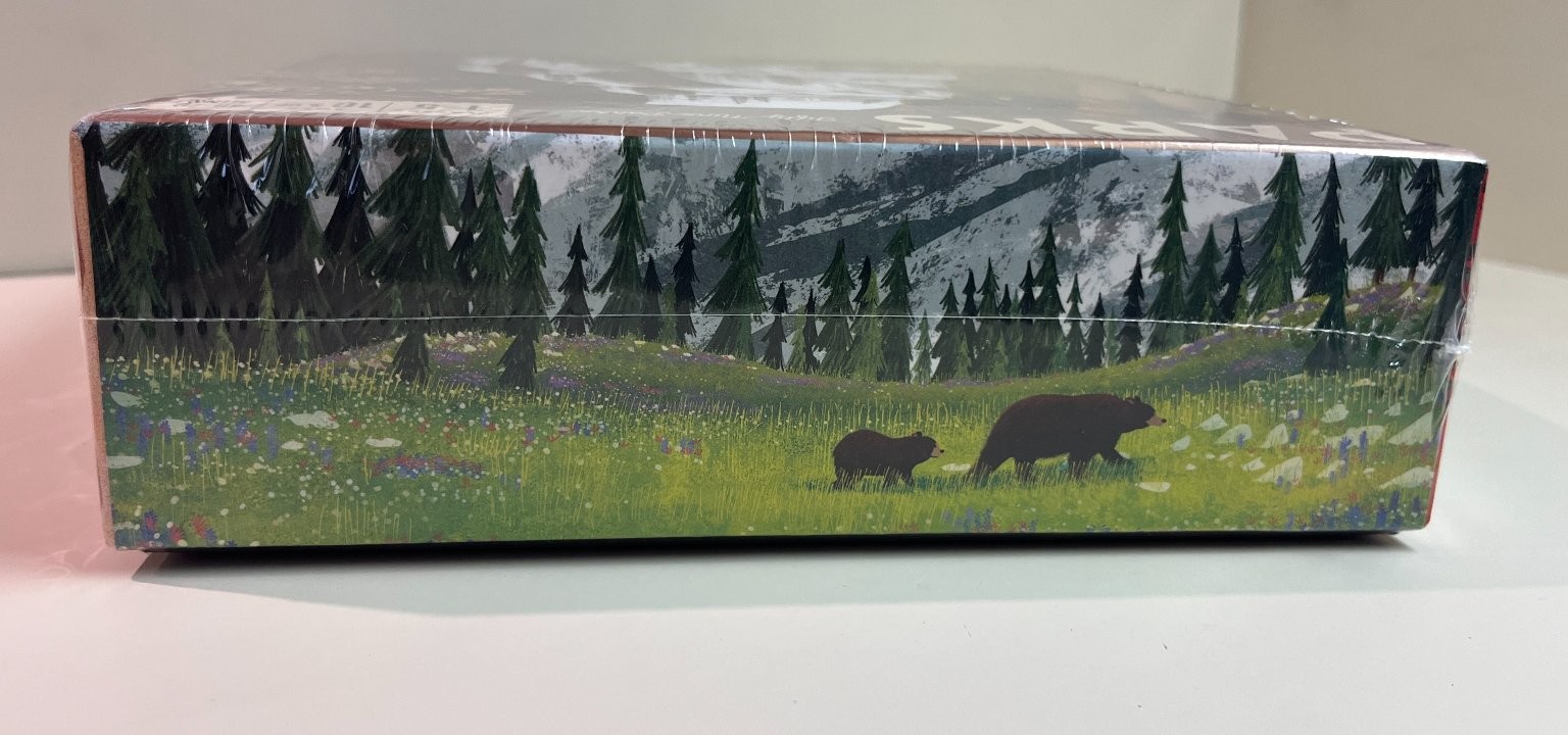 Keymaster Games Parks 59 National Parks Artwork Henry Audobon Hiking Board Game