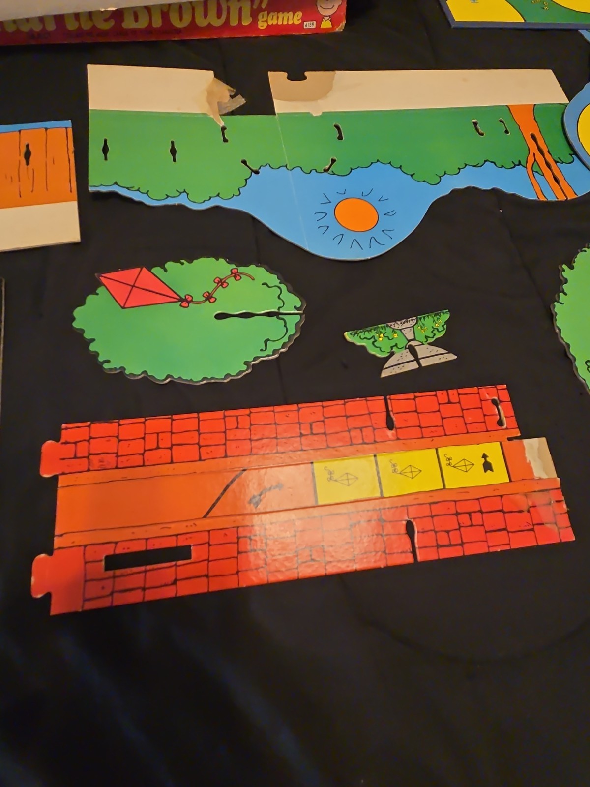 Vintage 1971 Milton Bradley GOOD OL CHARLIE BROWN Board Game 4139 Used