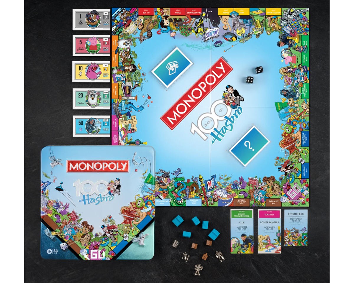 WS Games Company Monopoly Hasbro 100th Anniversary Edition [WSC43100]