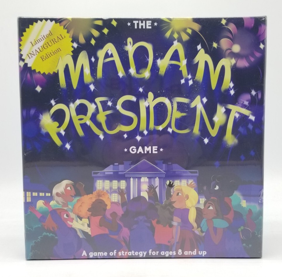Athena Unlimited – THE MADAM PRESIDENT GAME – 2018 Limited Inaugural Edition NEW