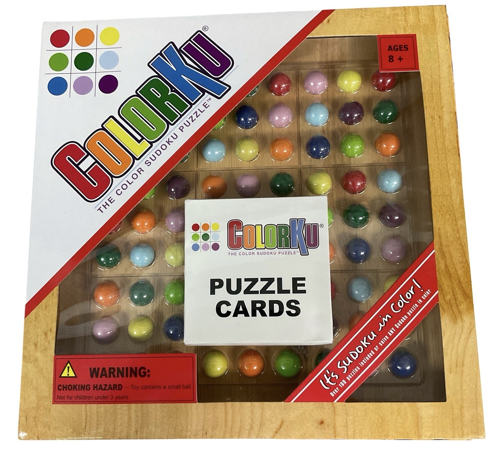 COLORKU Wooden Color Sudoku Puzzle Game 100% COMPLETE 2006