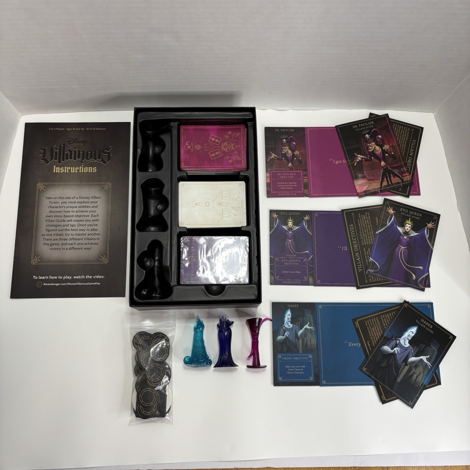Disney Villainous Board Game 2 Sets The Worst Takes It All & Wicked To The Core