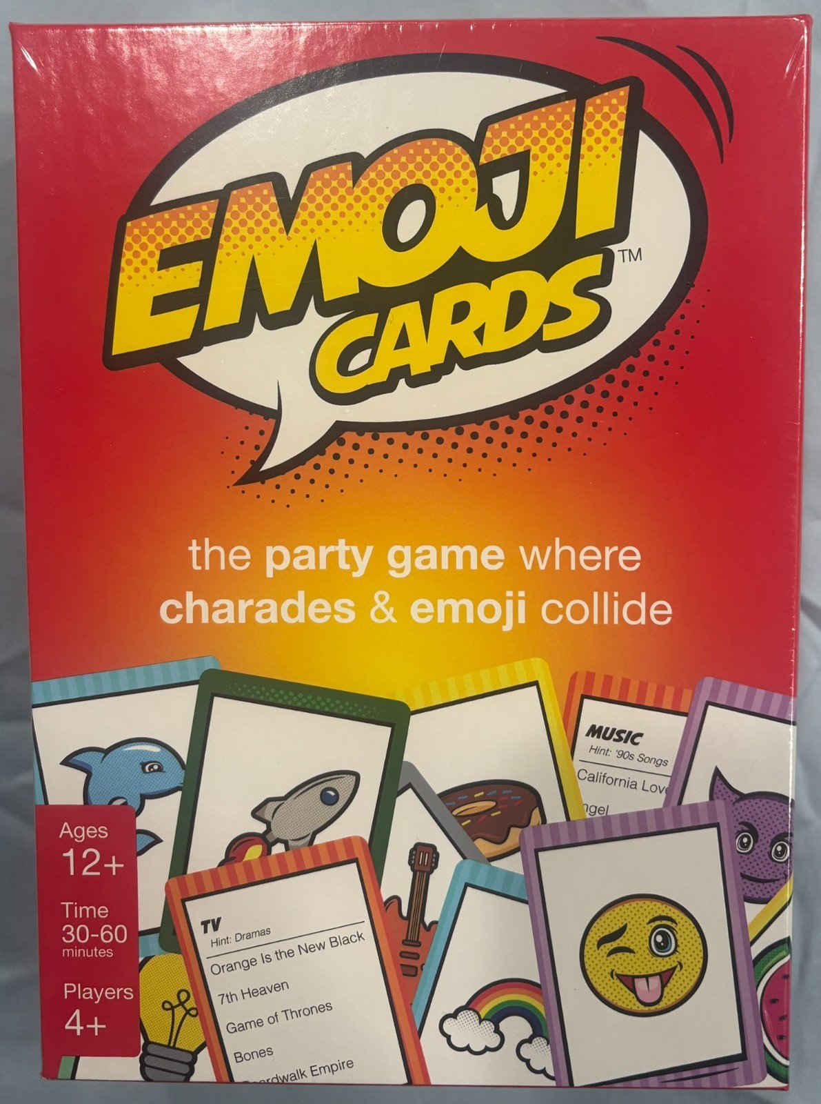 Emoji Cards Game Spicy Doodles New Sealed In Box Ages 12+ 4+ Players Charades