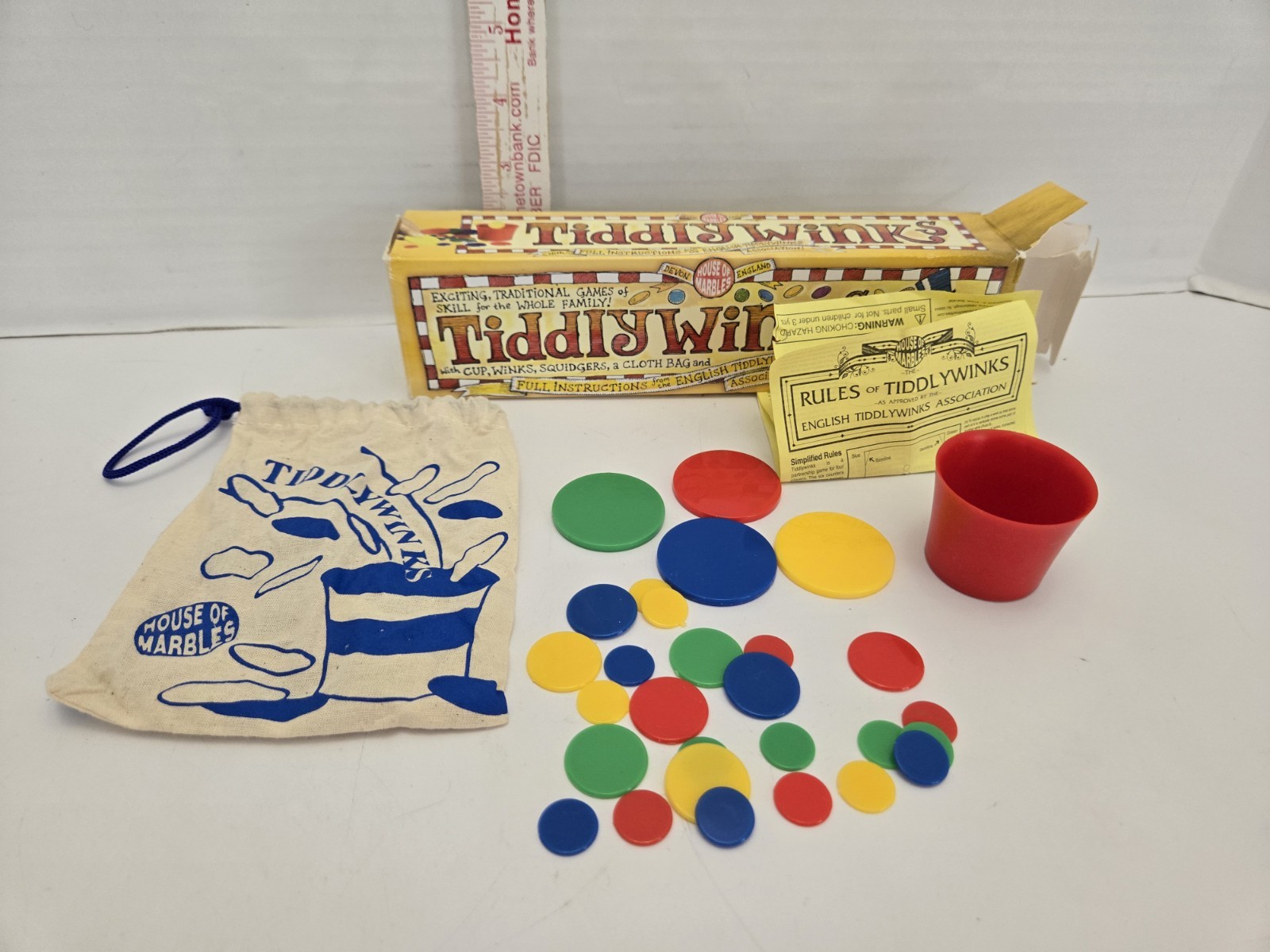 House of Marbles Tiddlywinks Vintage Game New FREE SHIPPING