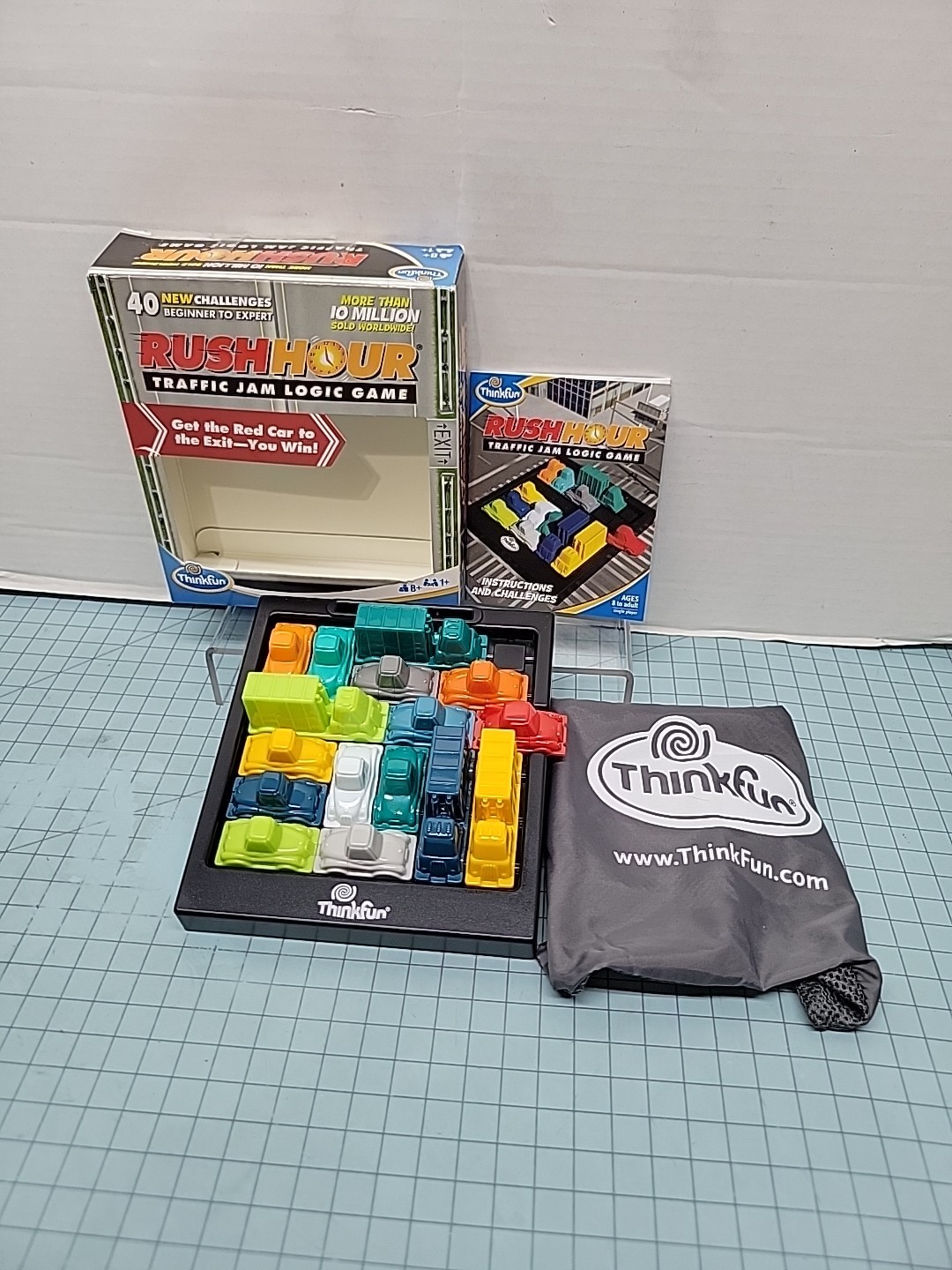 Rush Hour Traffic Jam Logic Game Thinkfun – 40 Challenges to Ignite Your Mind