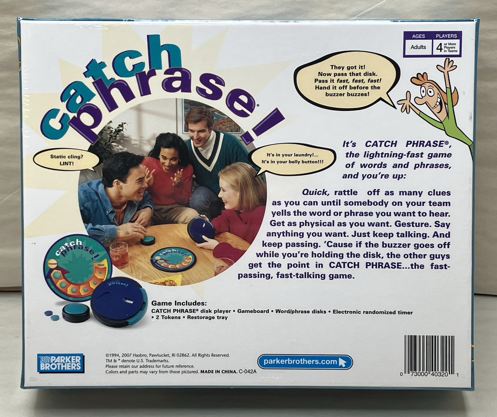 Catch Phrase Board Game NEW 1994 Sealed In Box