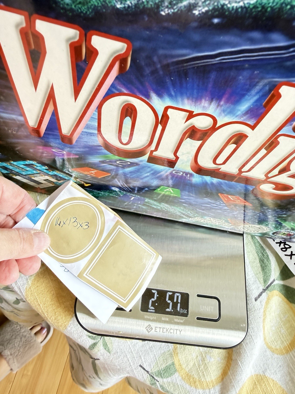Wordigo Word Game Crossword Board Game Quick Paced Family-Complete