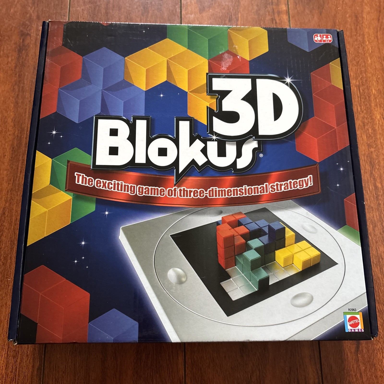 Blokus 3D Block Building Strategy Board Game 2008 Mattel NEW Factory SEALED