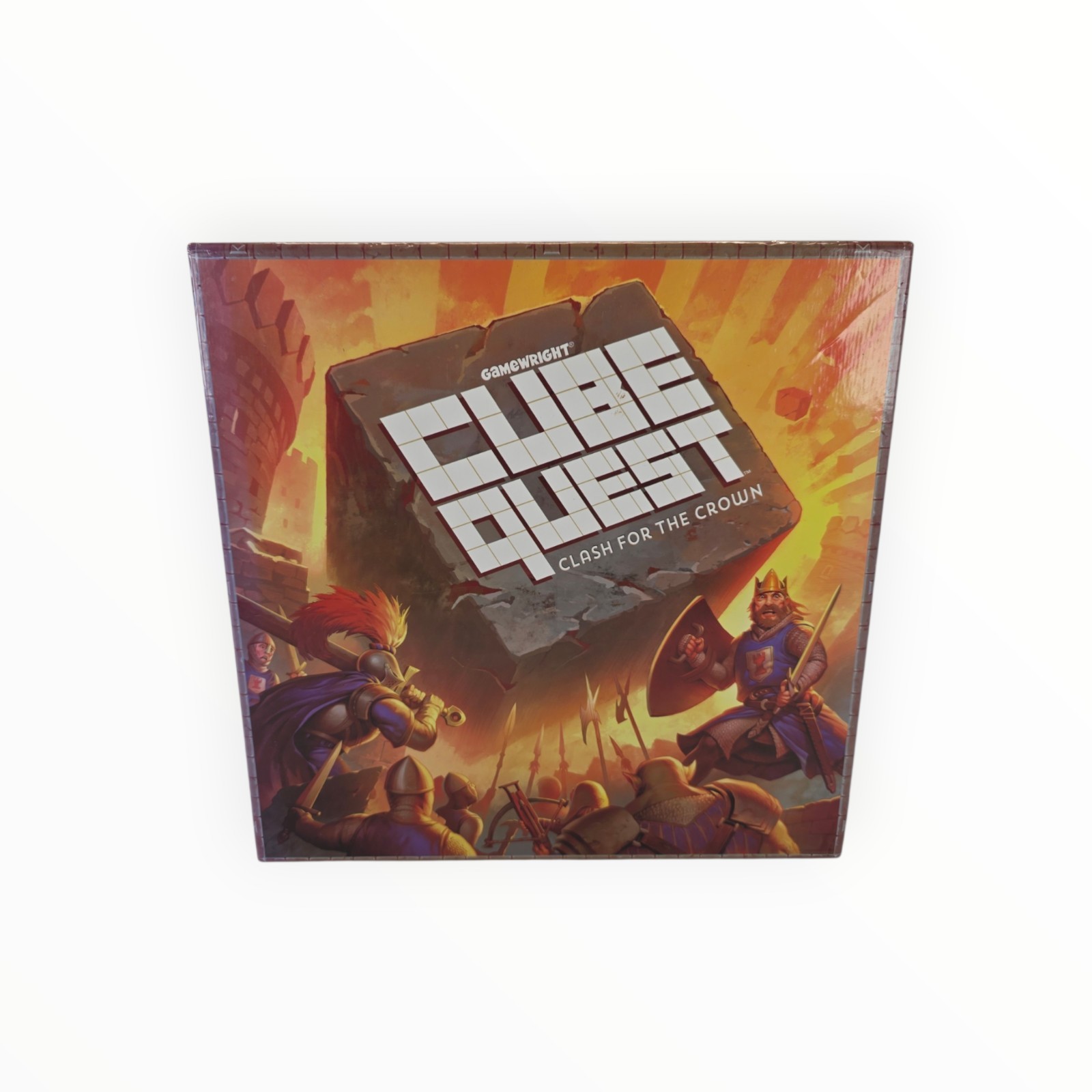 Cube Quest Clash For The Crown Board Game 2014 GameWright COMPLETE
