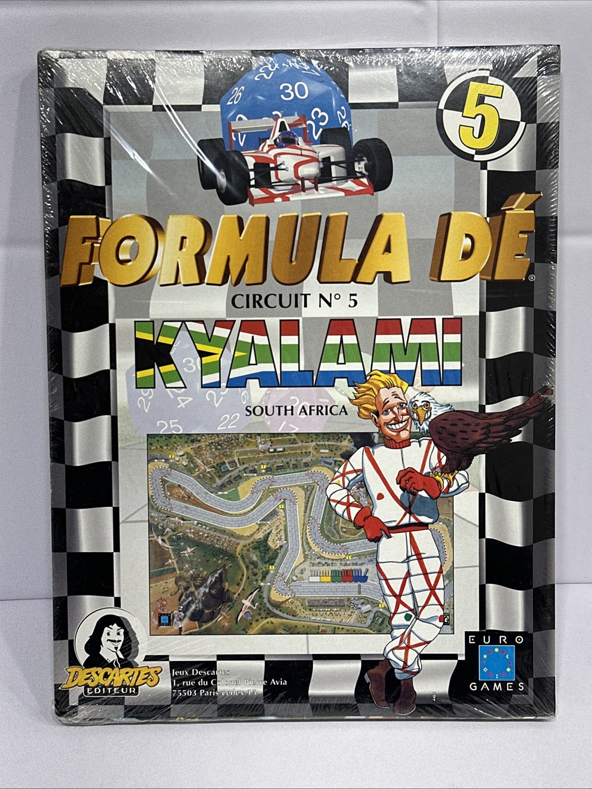 FORMULA DE CIRCUIT #5 KYALAMI & IMOLA #6 EUROGAMES DESCARTES NEW