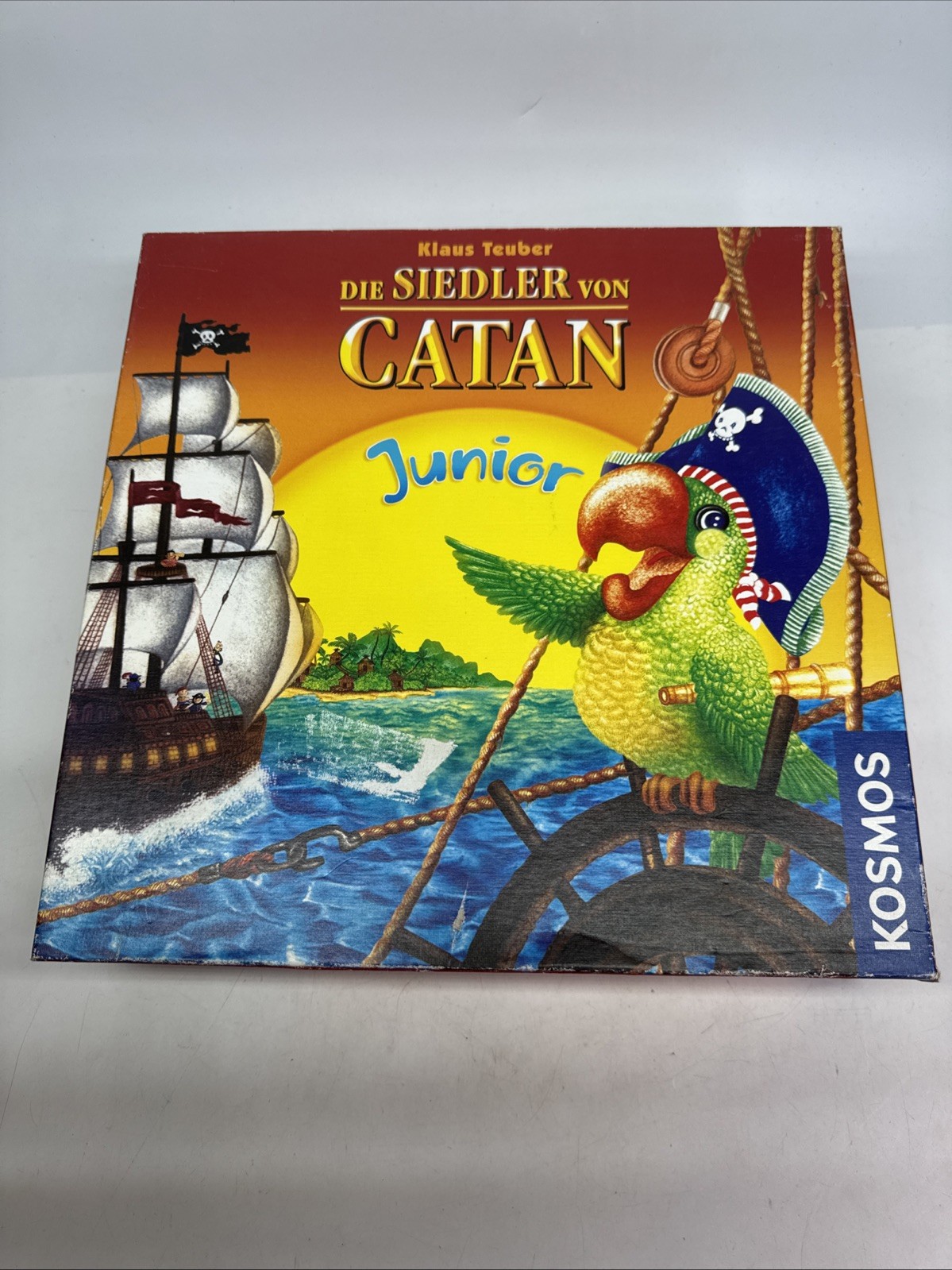 Brettspiel,Kinder,Die Siedler Von Catan Junior,gebraucht,Vintage,Komplett,Kosmos