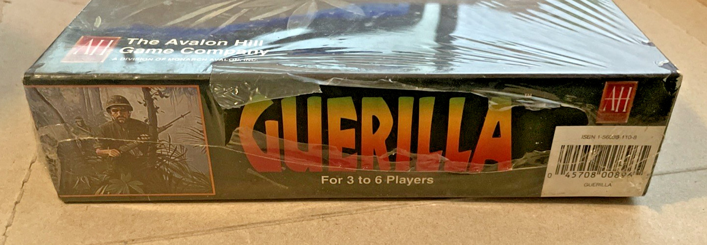 Guerilla | #896 | 1994 | Avalon Hill {NEW_SEALED_SHRINK}