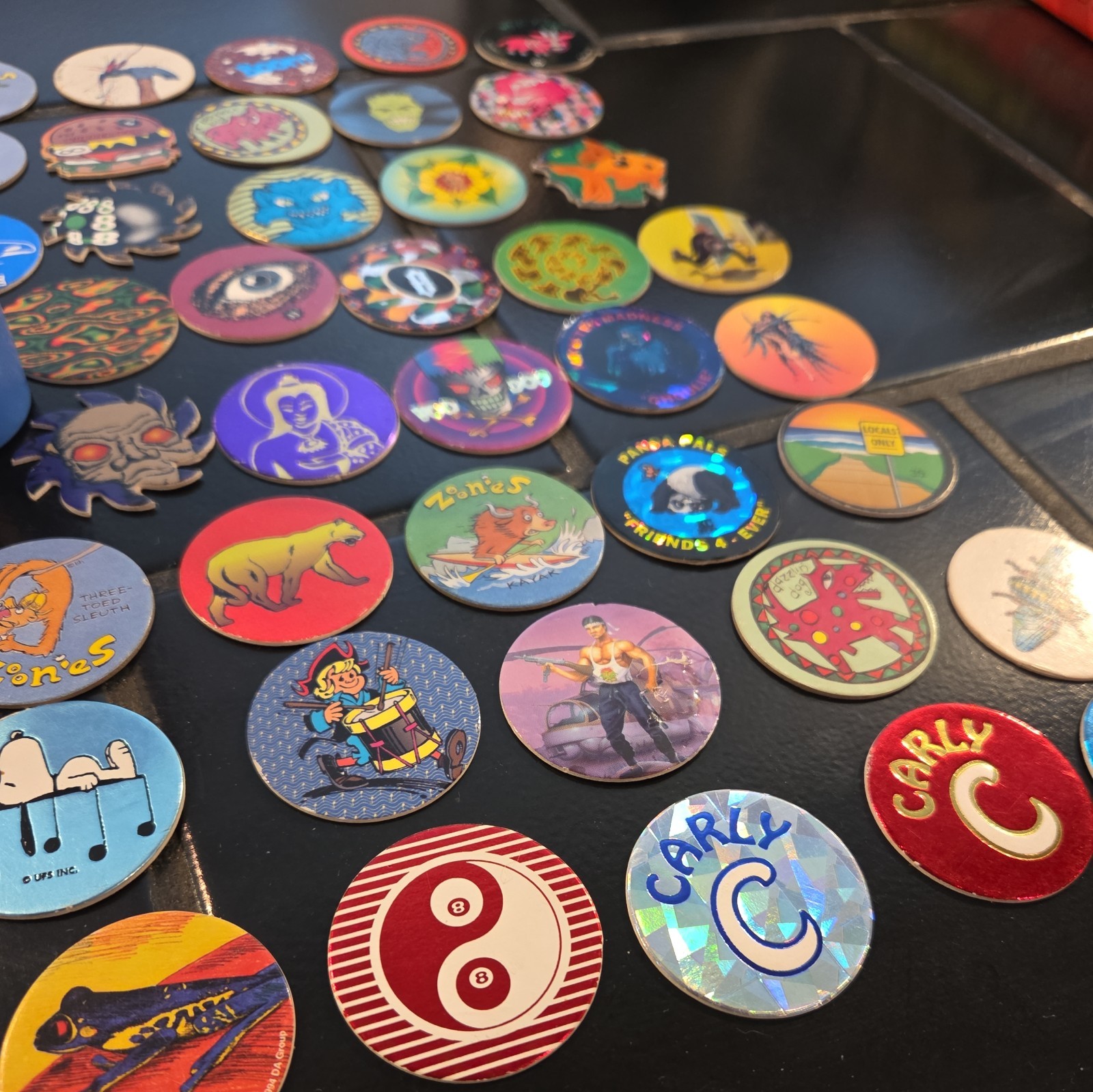 Collectible Pogs Game Lot Children’s Game, 2 Players / 1 POG tube