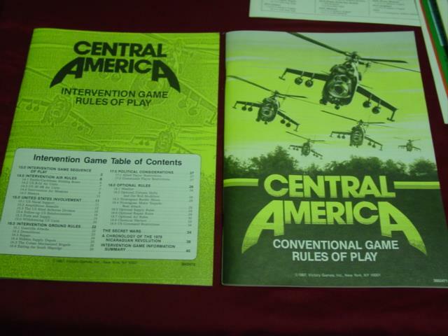 VG Victory Games – CENTRAL AMERICA – The United States’ Backyard War (PUN)