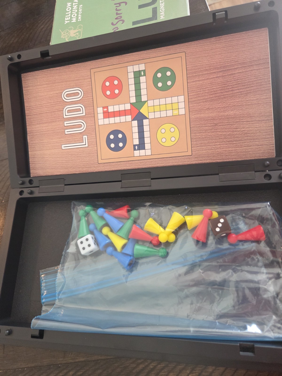 Magnetic Ludo Traditional Board Game 10×10 Folding Travel Game